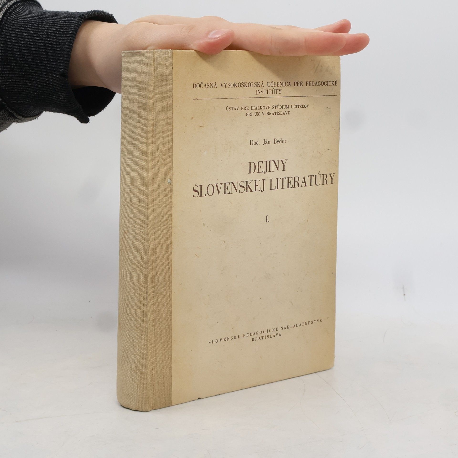 Ján Béder Dejiny slovenskej literatúry I.