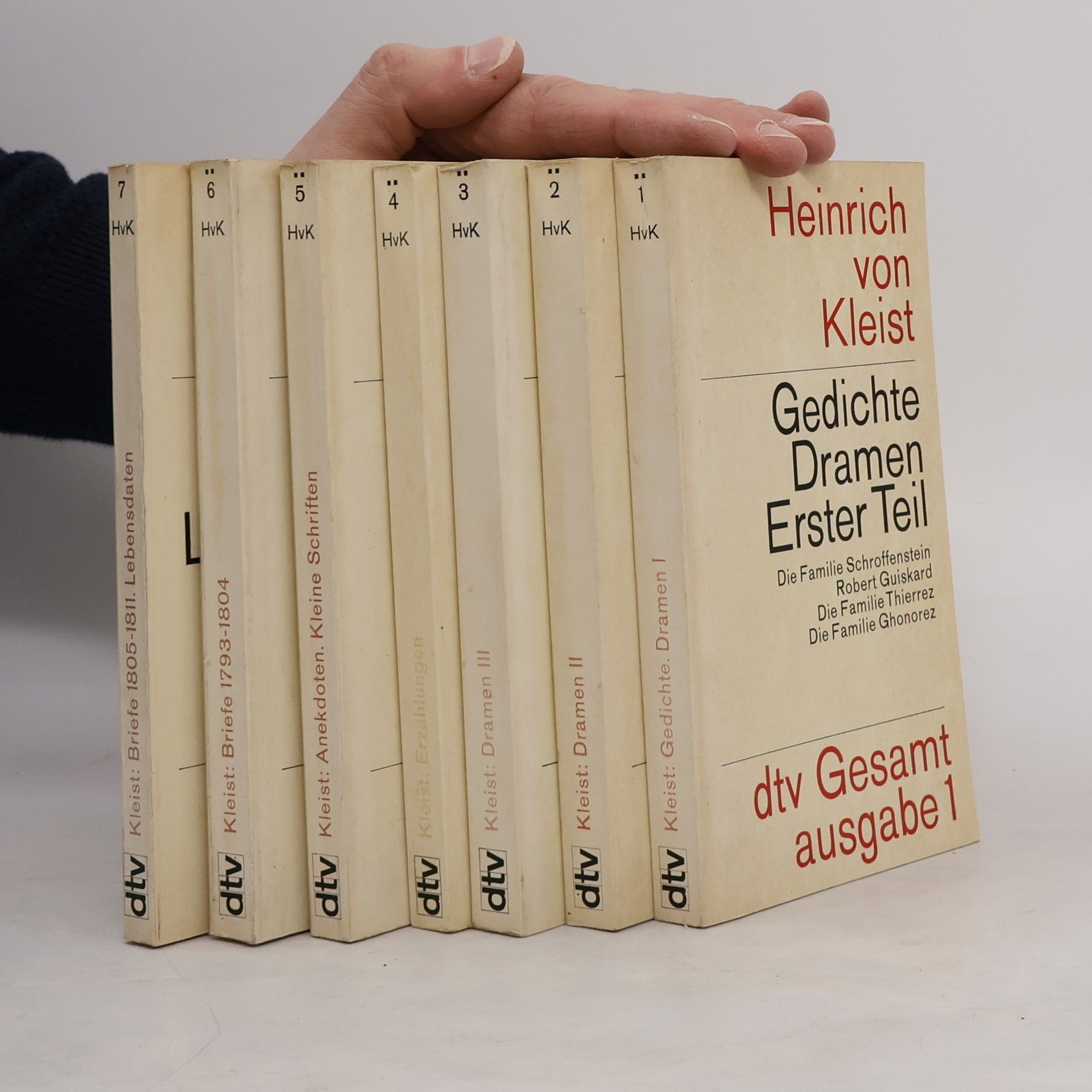 Heinrich von Kleist Kleist Gesamtausgabe 1-7