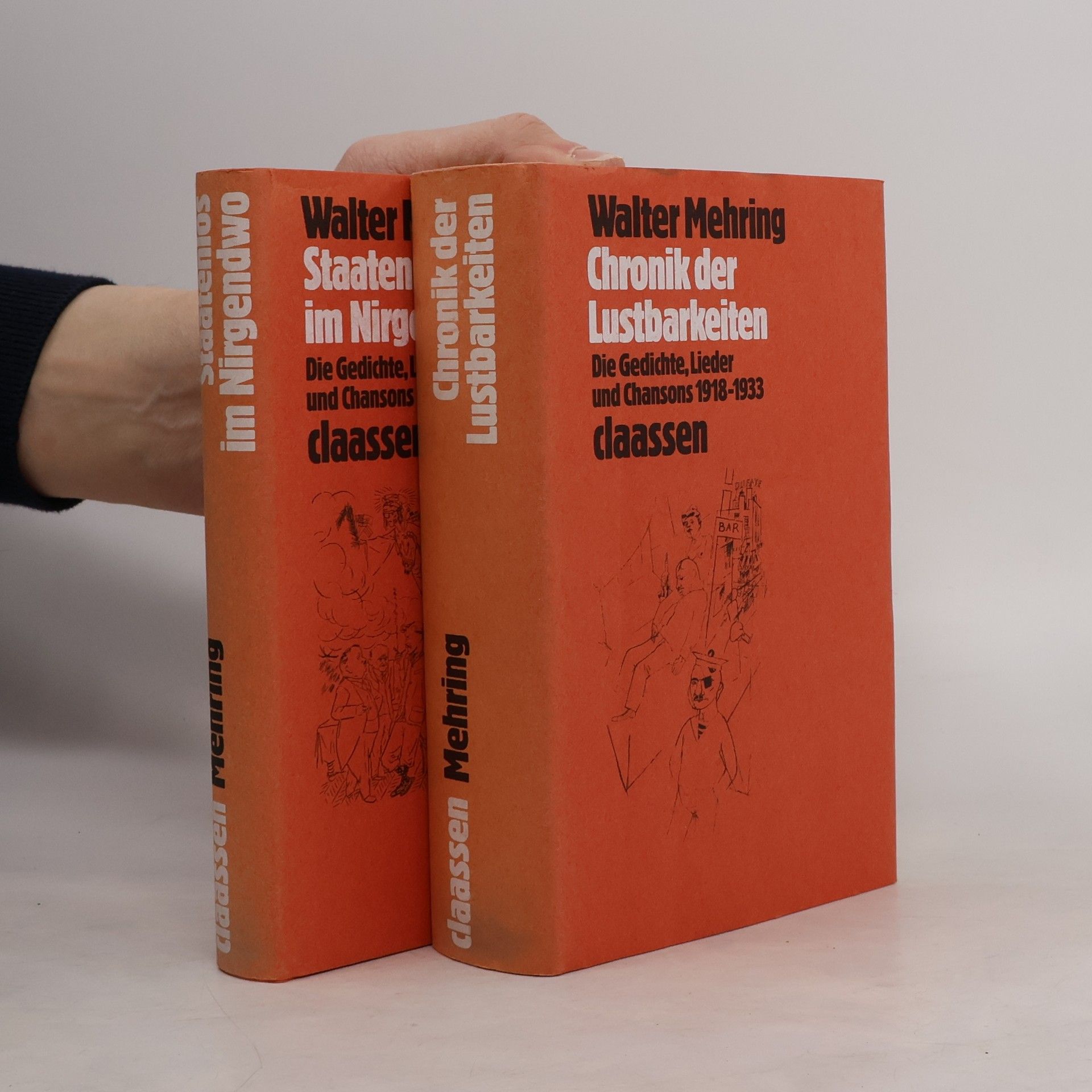 Walter Mehring Chronik der Lustbarkeiten. Staatenlos im Nirgendwo