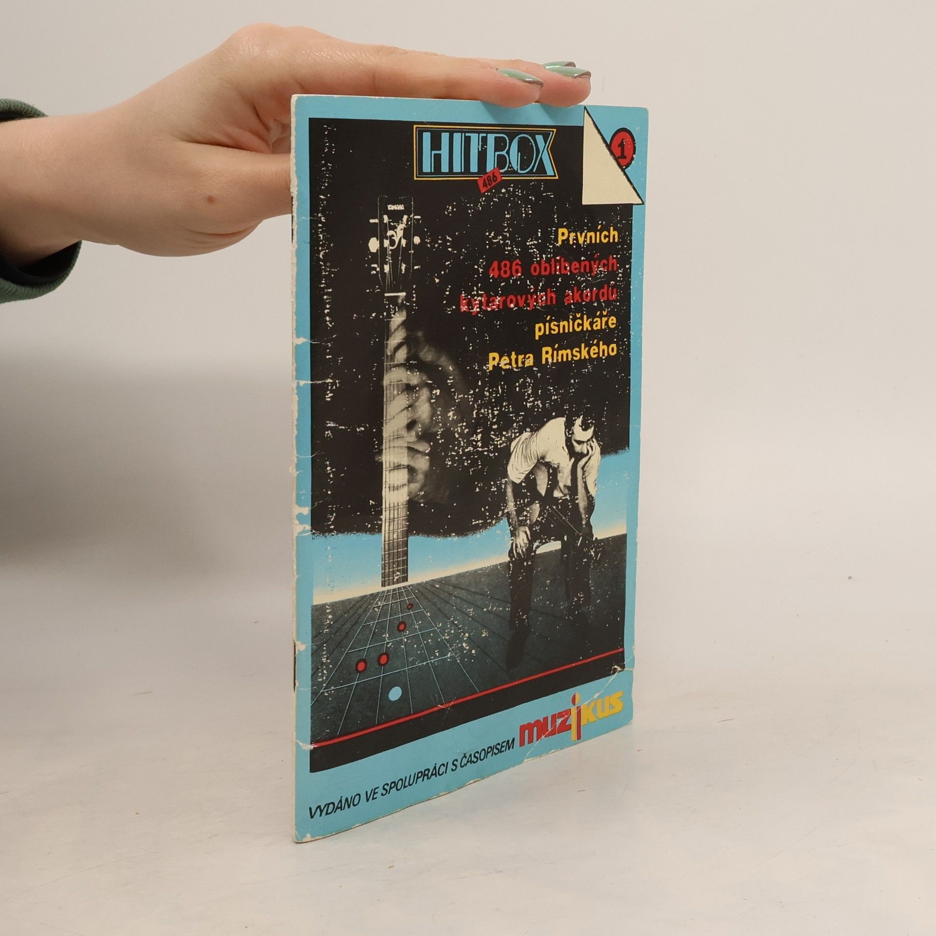 Petr Rímský Hitbox 1. Prvních 486 oblíbených kytarových akordů písničkáře Petra Rímského