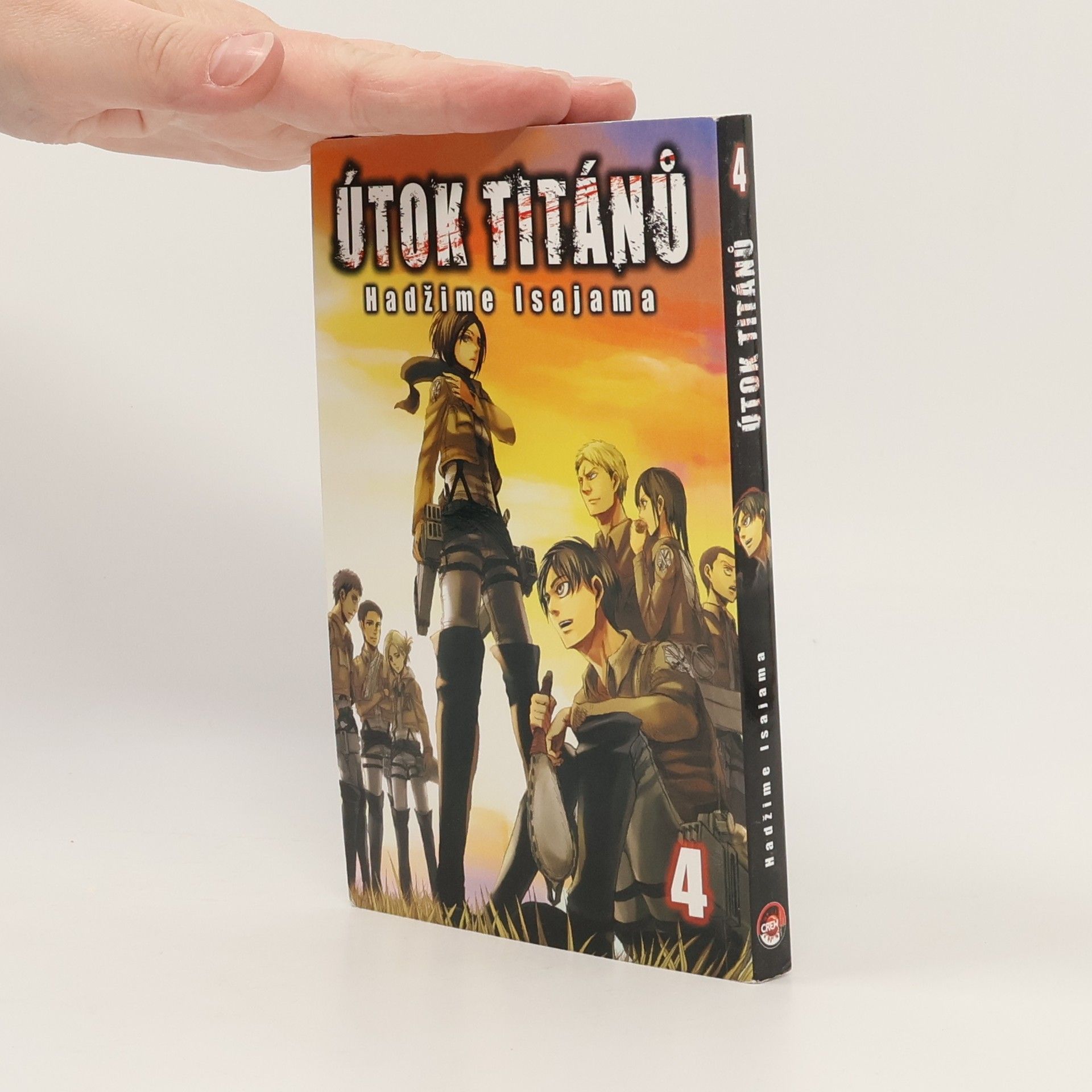Hajime Isayama Útok titánů. 4