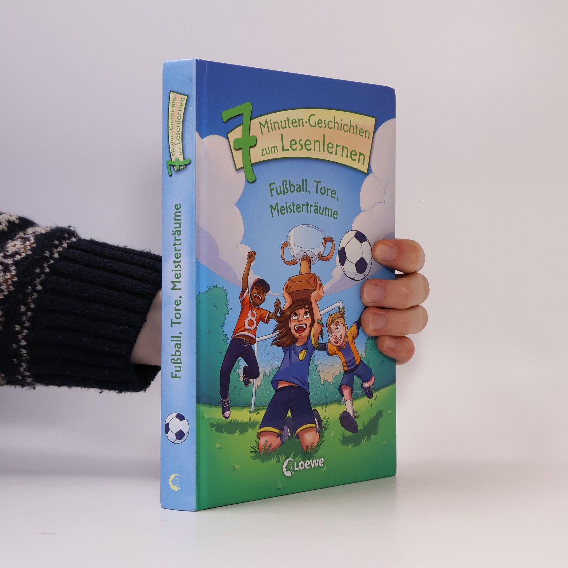 Loewe Erstlesebücher Leselöwen - Das Original - 7-Minuten-Geschichten zum Lesenlernen - Fußball, Tore, Meisterträume