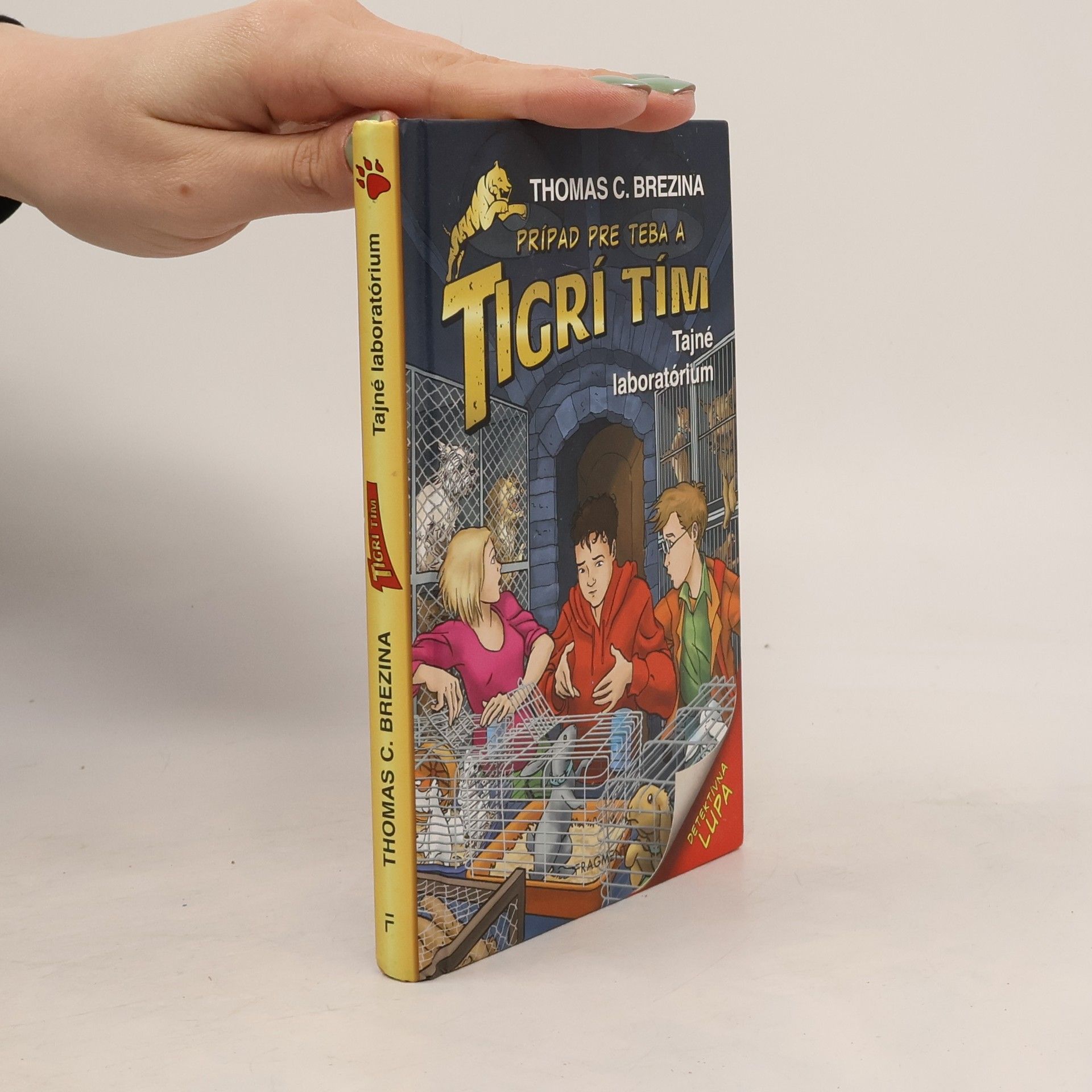 Thomas Brezina Prípad pre teba a tigrí tím. Tajné laborátium