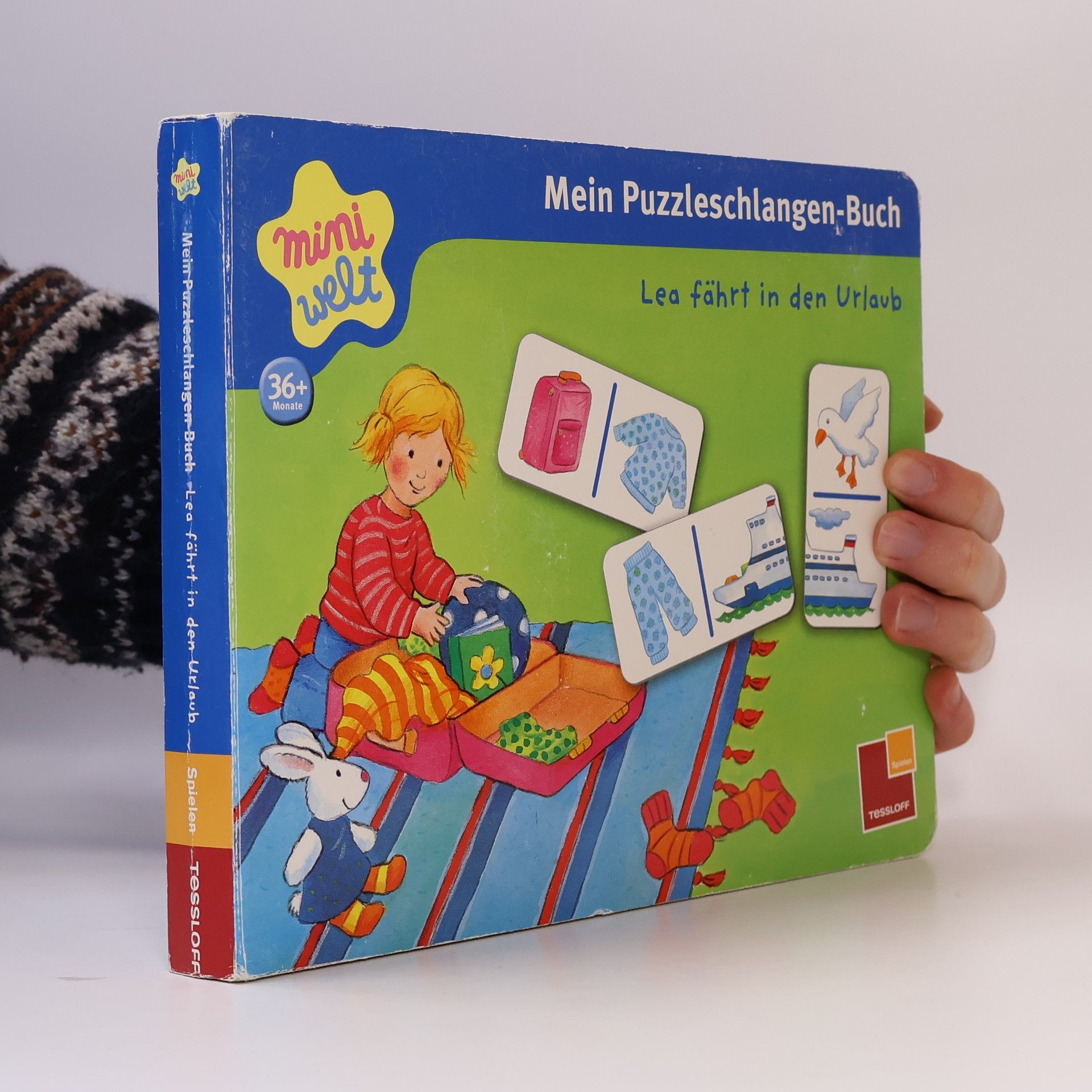 Corina Beurenmeister Miniwelt: Mein Puzzleschlangen-Buch. Lea fährt in den Urlaub - 36+ Monate