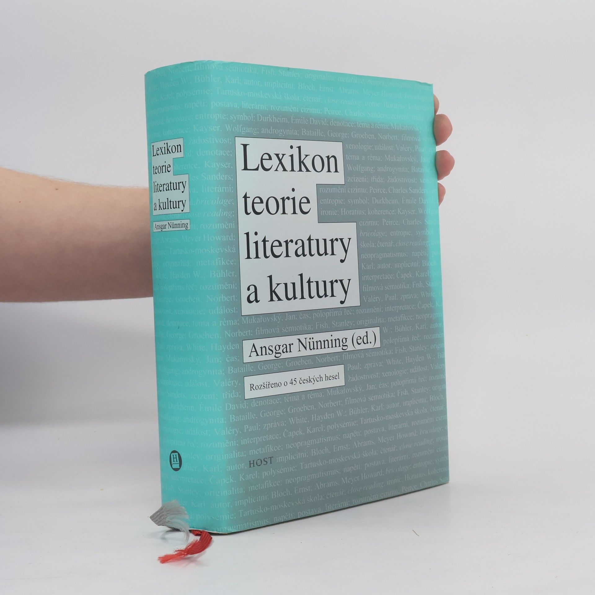 Jiří Holý Lexikon teorie literatury a kultury: koncepce - osobnosti - základní pojmy