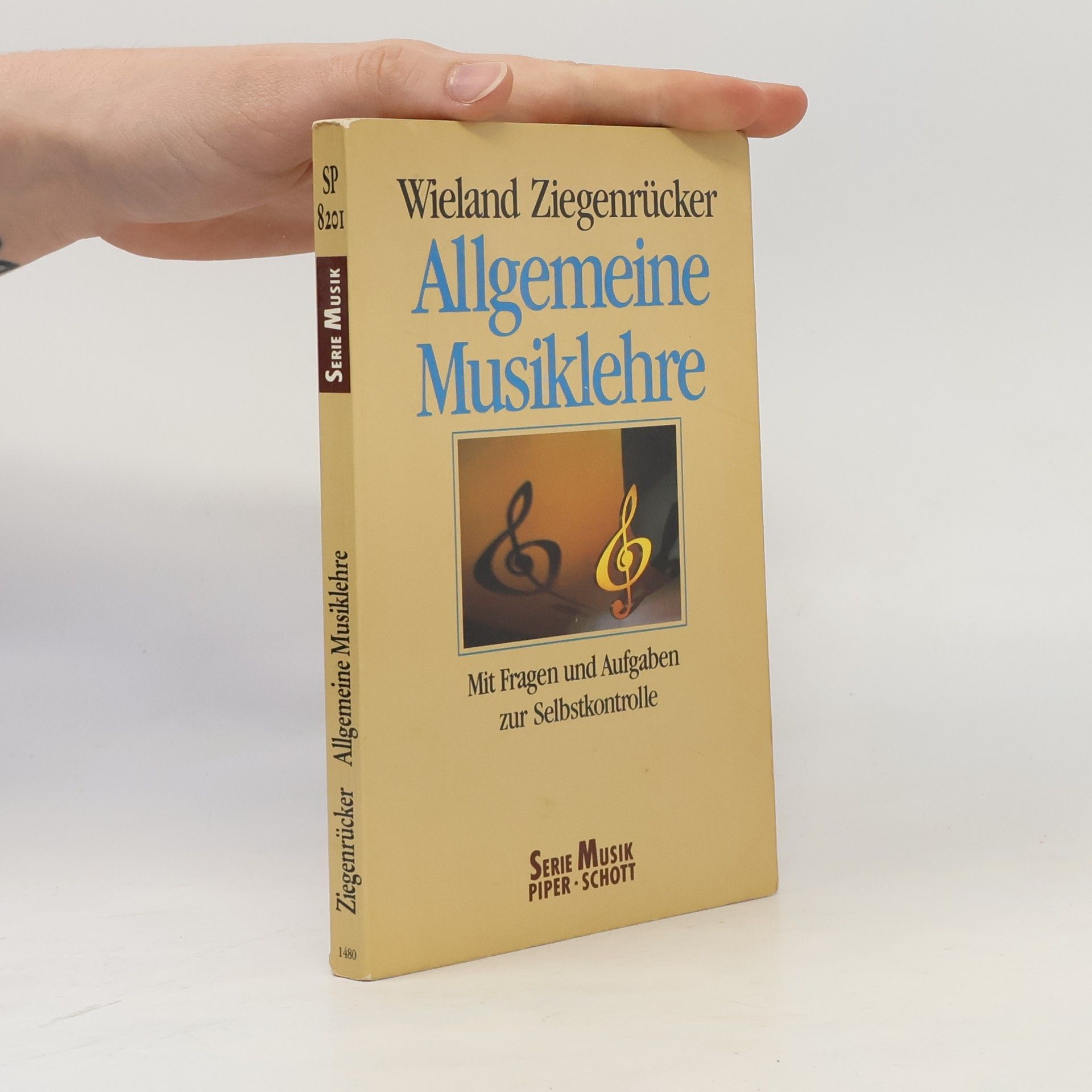 Wieland Ziegenrücker Allgemeine Musiklehre