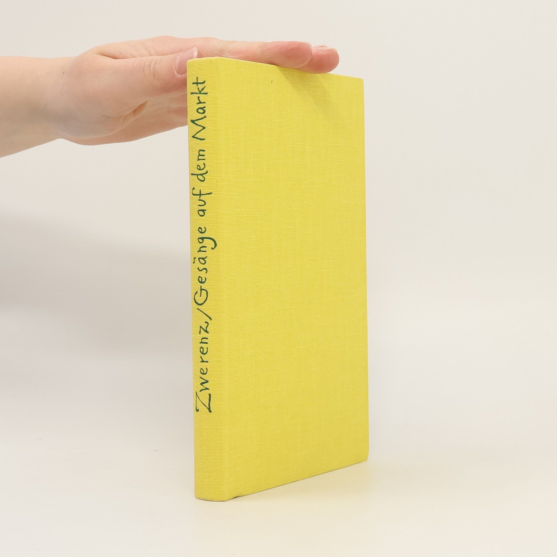 Gerhard Zwerenz Gesänge auf dem Markt