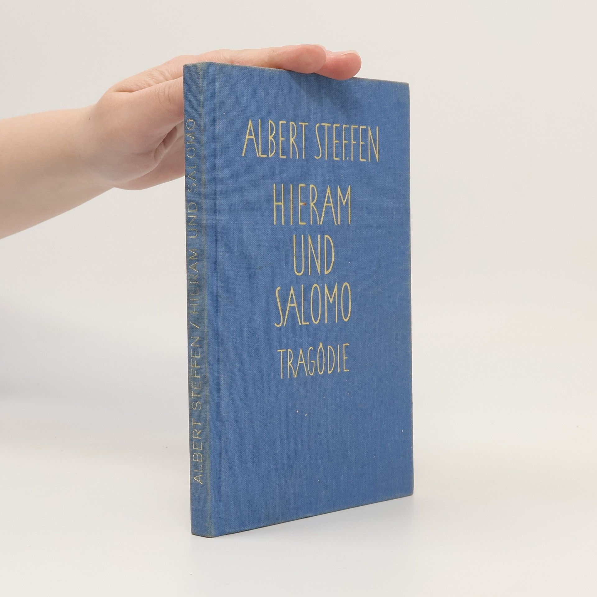 Albert Steffen Hieram und Salomo