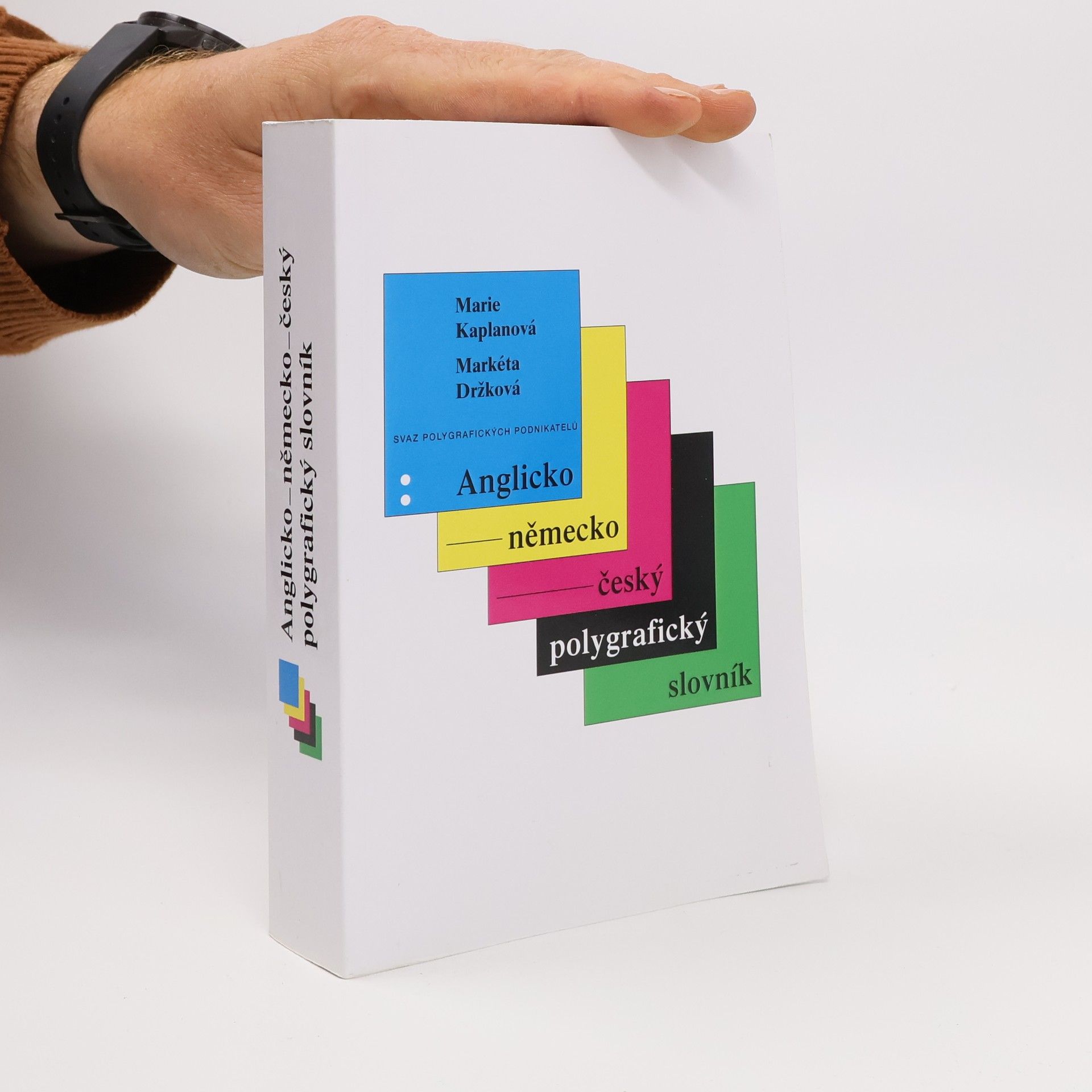 Marie Kaplanová Anglicko-německo-český polygrafický slovník