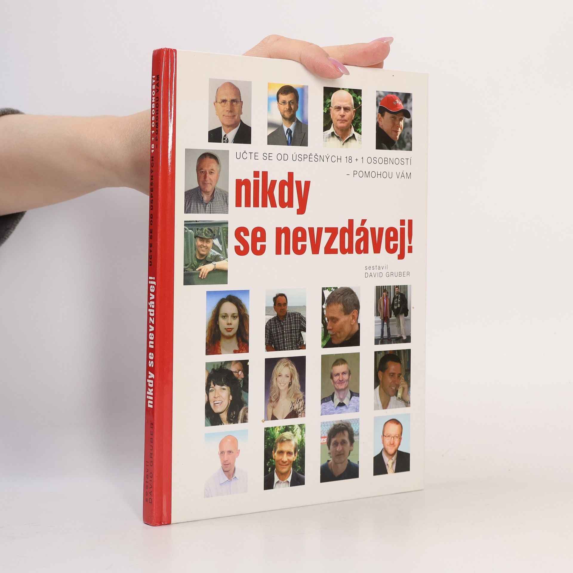 David Gruber Nikdy se nevzdávej! Učte se od úspěšných 18+1 osobností - pomohou vám
