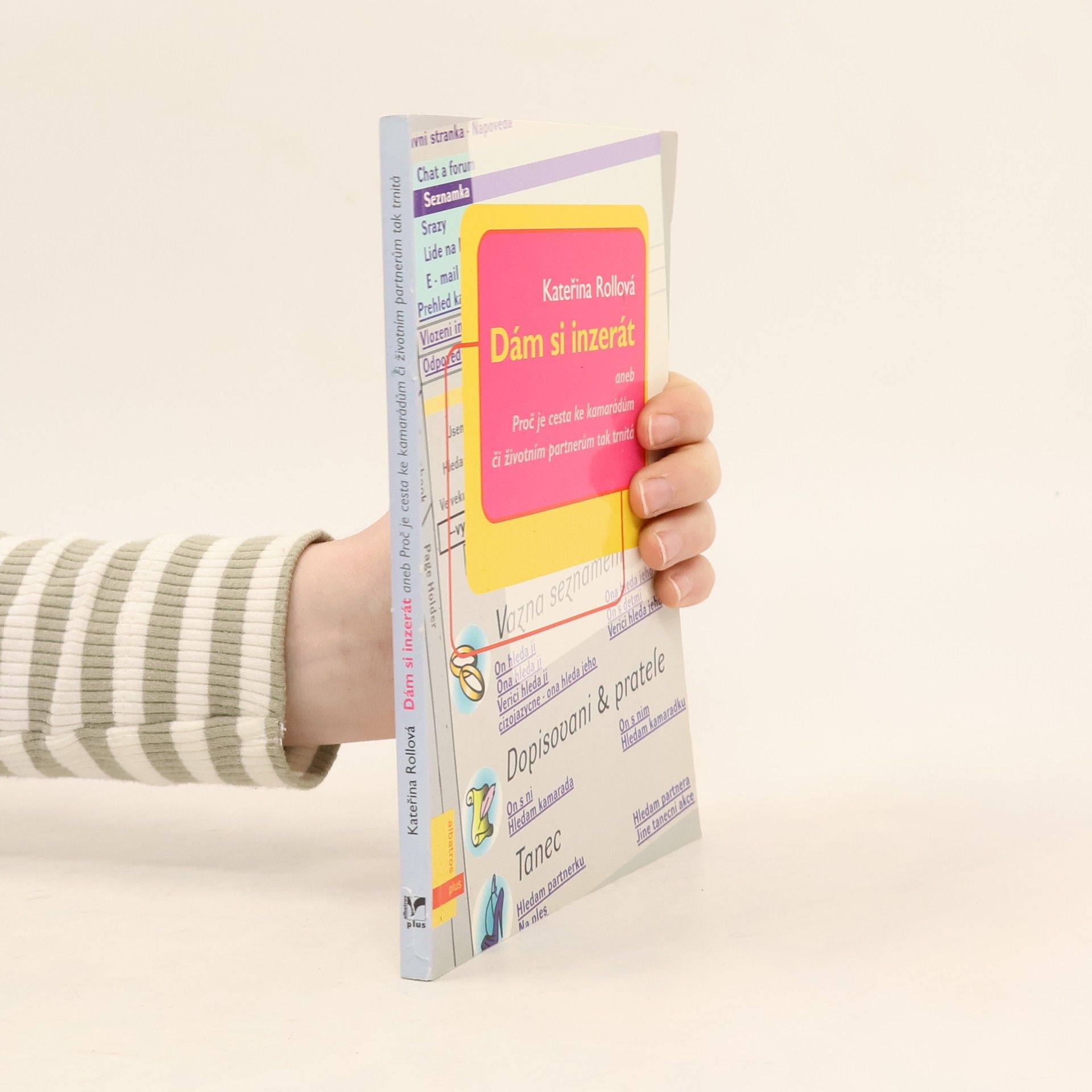 Rollová Kateřina Dám si inzerát, aneb, Proč je cesta ke kamarádům či životním partnerům tak trnitá