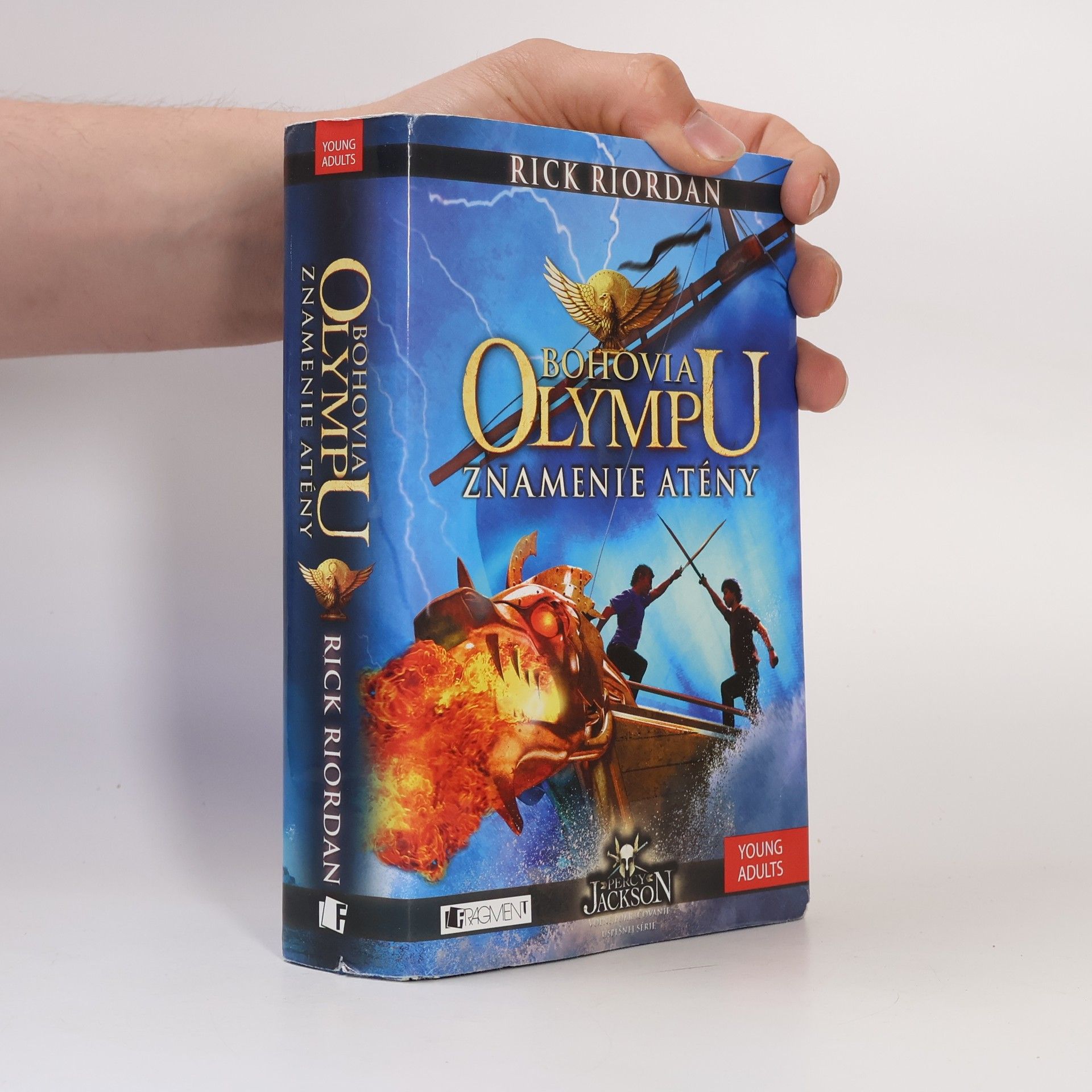 Rick Riordan Bohovia Olympu – Znamenie Atény