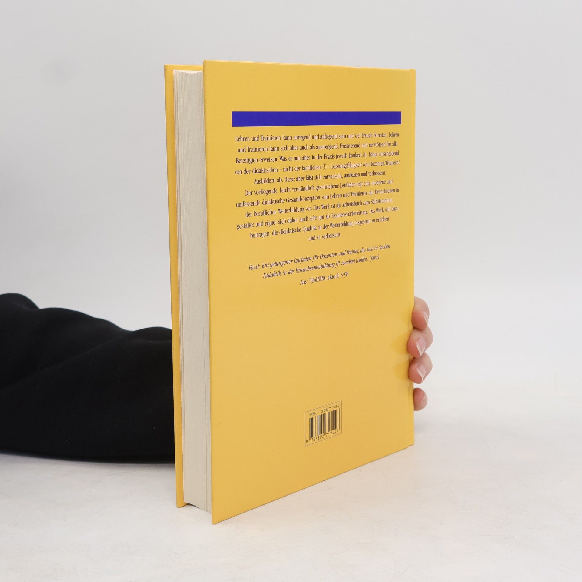 Klaus Döring Lehren und Trainieren in der Weiterbildung
