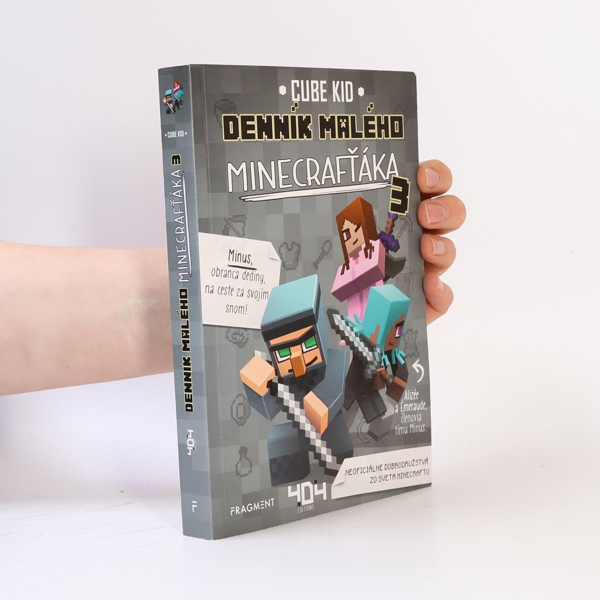Various authors Denník malého Minecrafťáka 3
