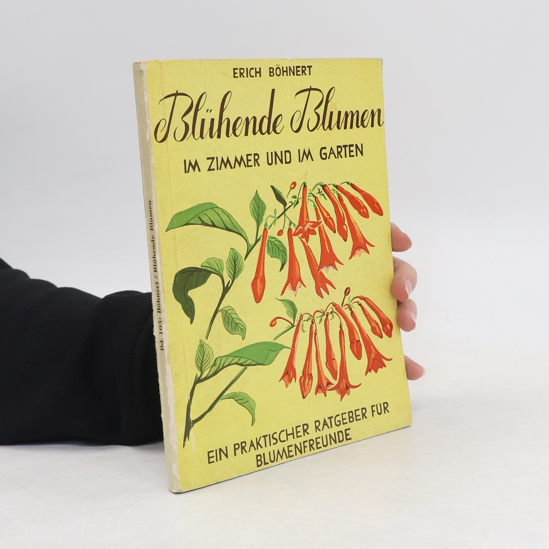 Erich Böhnert Blühende Blumen im Zimmer und Garten