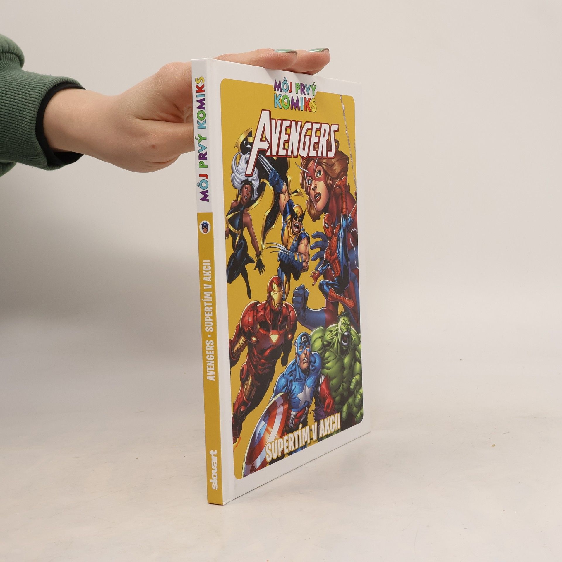 Auteurscollectief Avengers supertím v akcii môj prvý komiks
