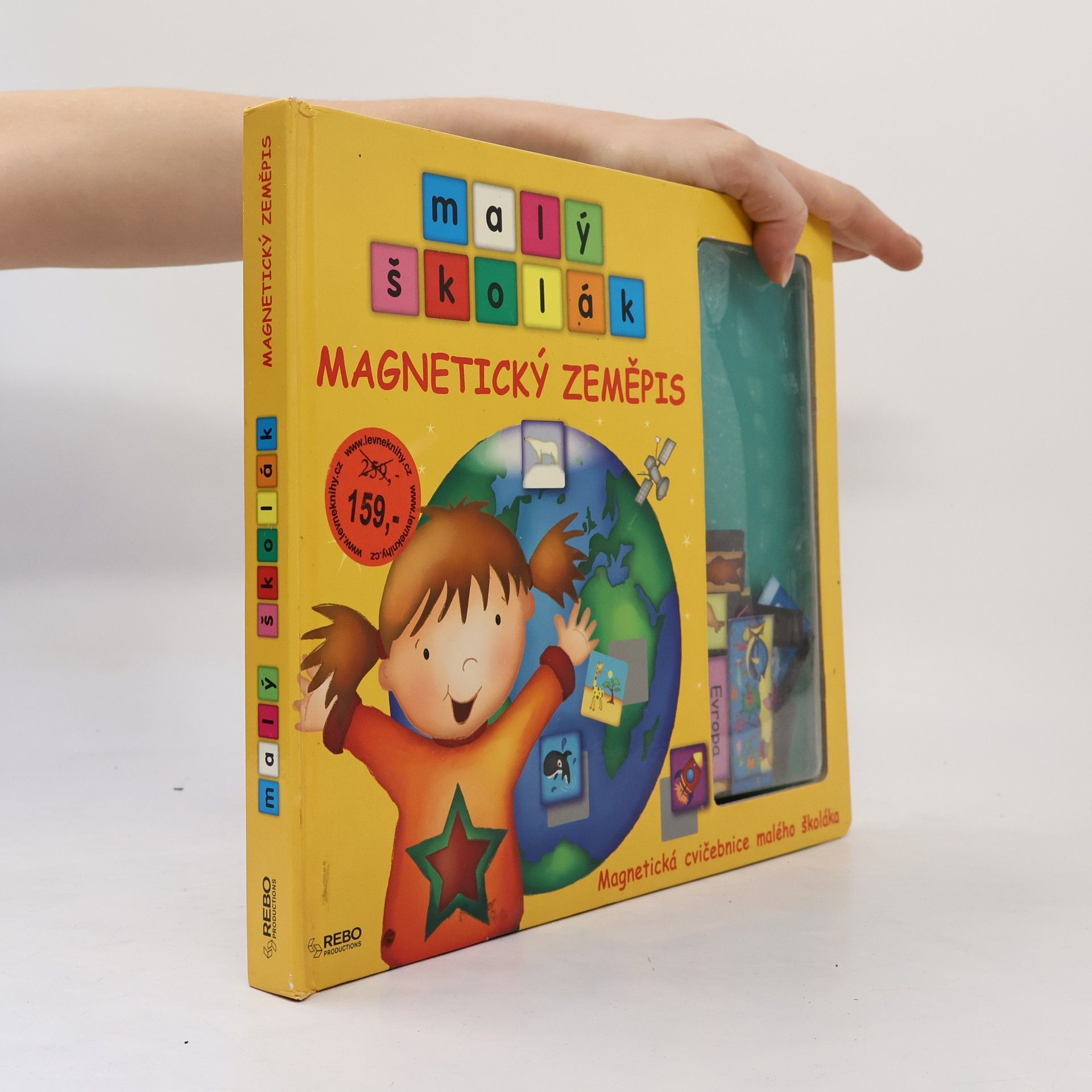 Nicola Baxter Magnetický zeměpis - magnetická cvičebnice malého školáka