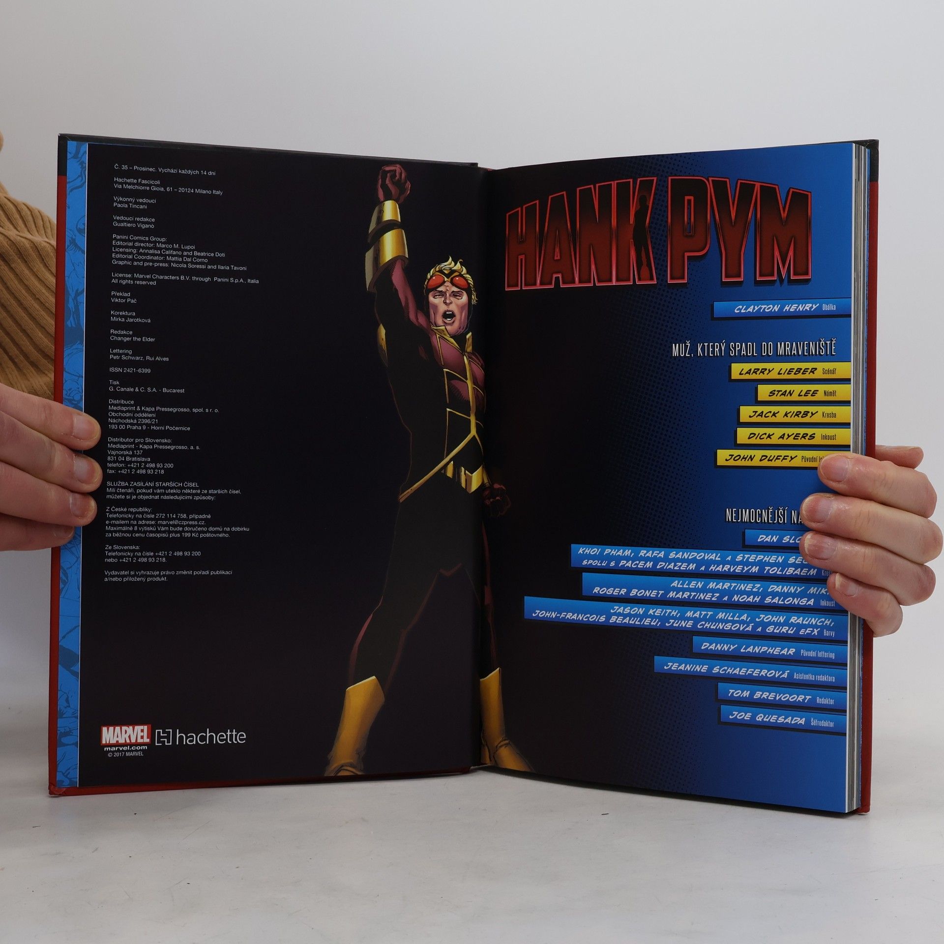 Autorenkollektiv Nejmocnější hrdinové Marvelu 35. Hank Pym