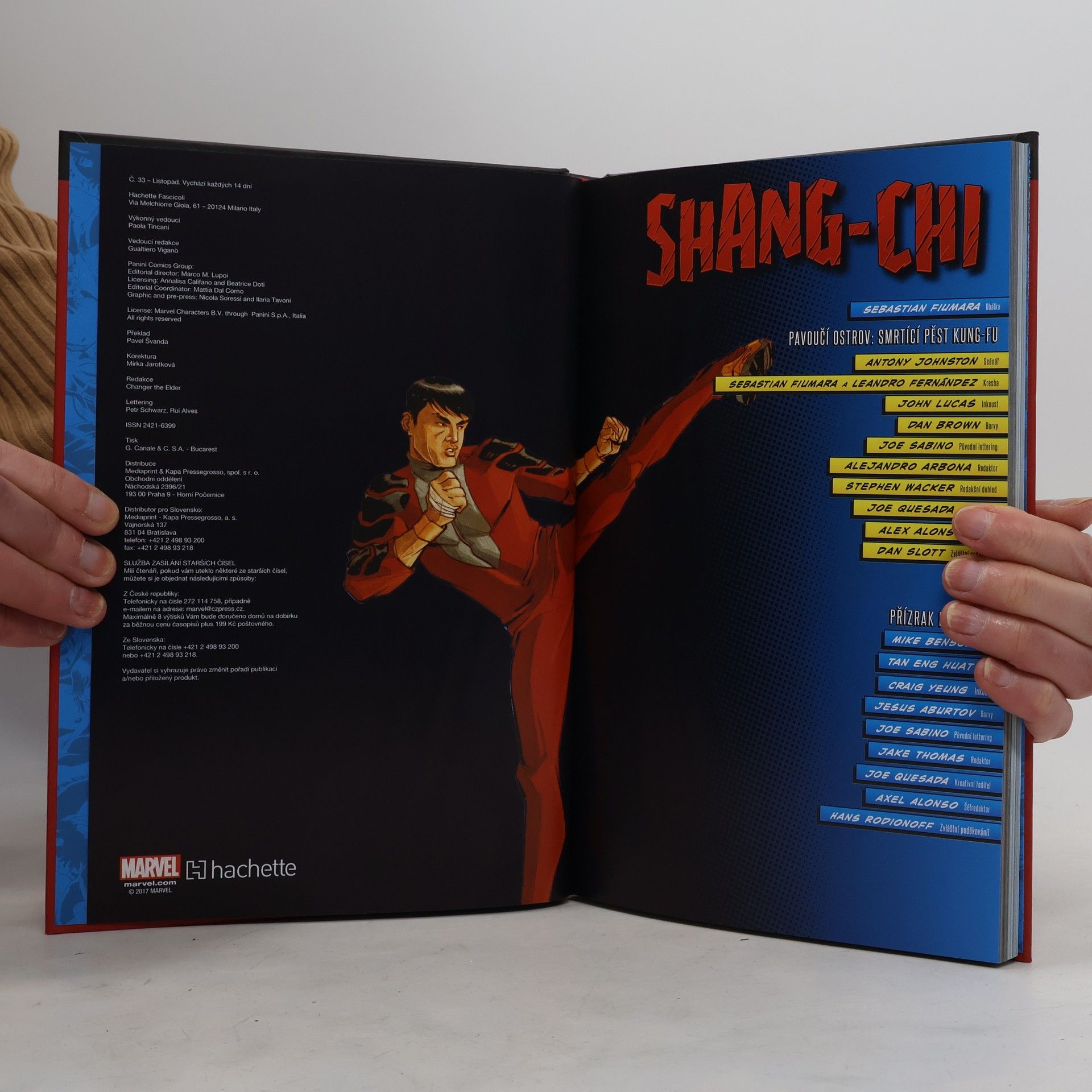Antony Johnston Nejmocnější hrdinové Marvelu 33. Shang-Chi
