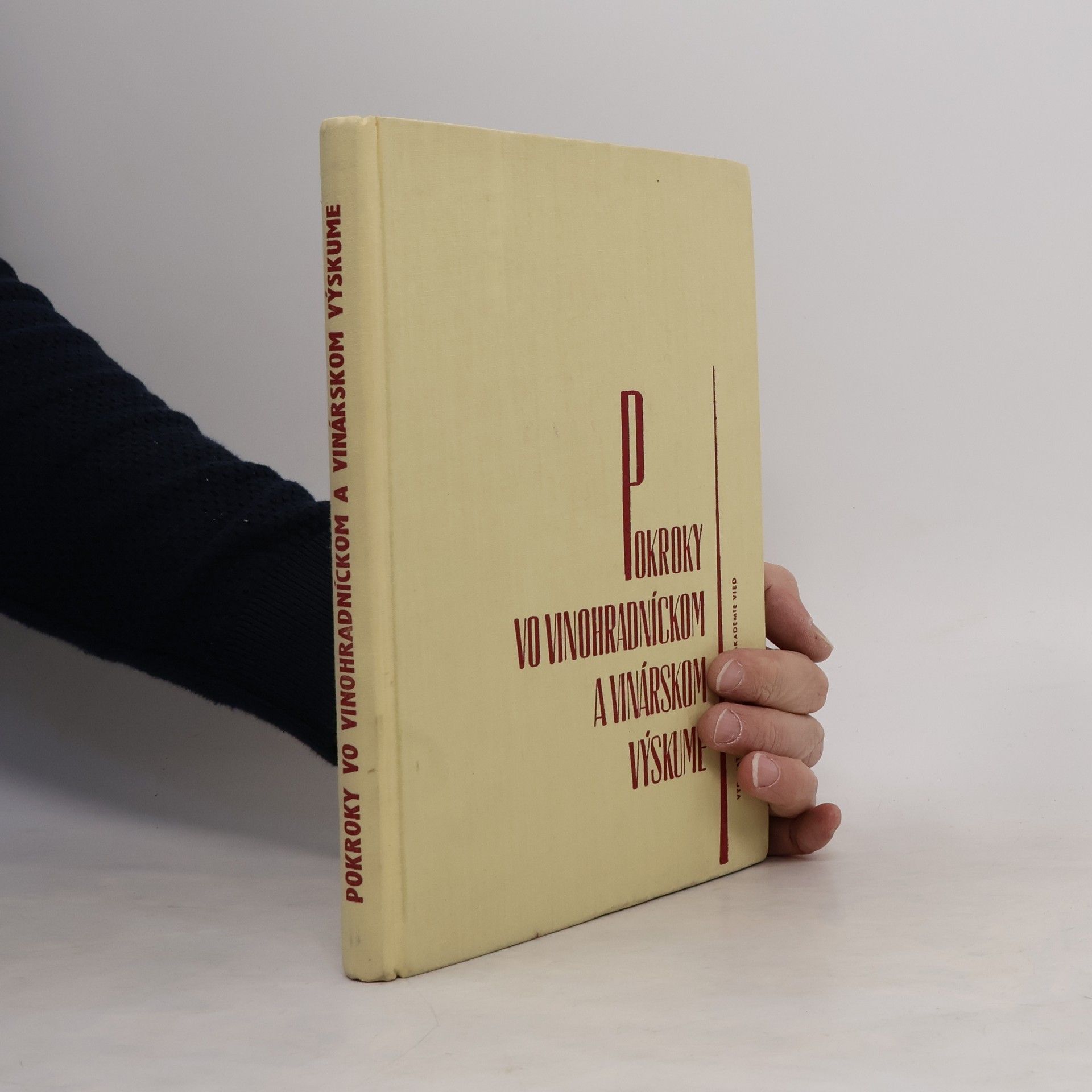 Ladislav Lahoda Pokroky vo vinohradníckom a vinárskom výskume