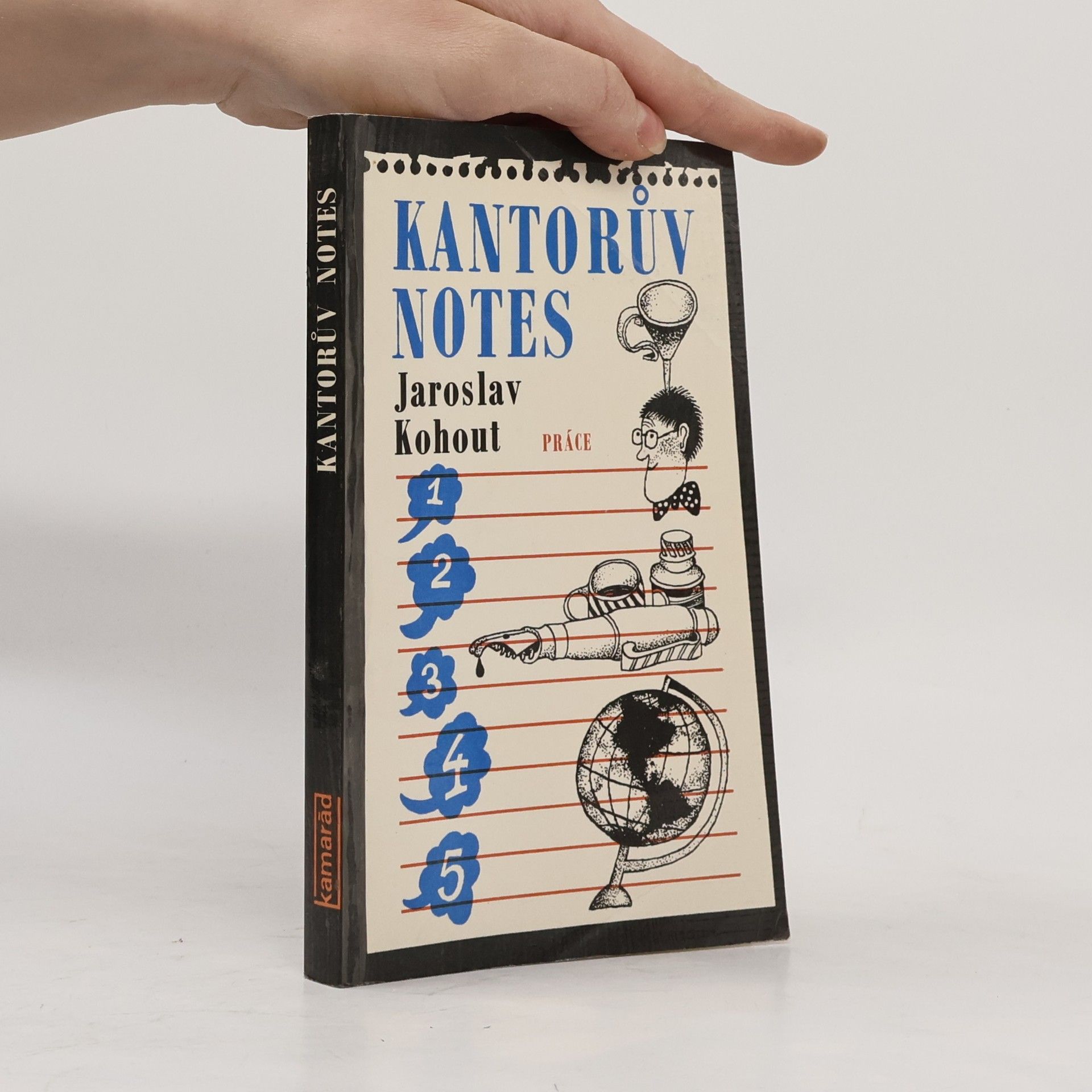 Jaroslav Kohout Kantorův notes