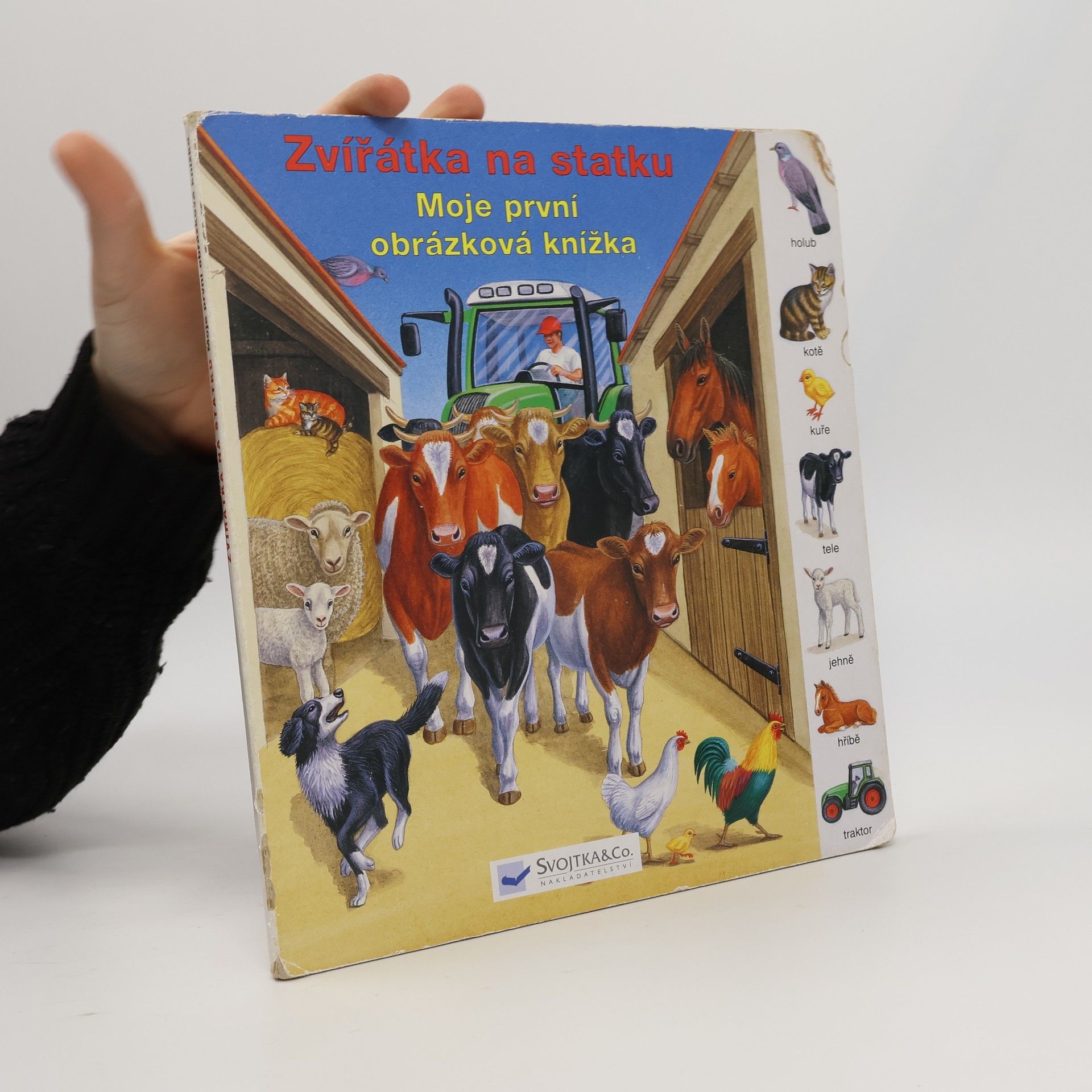 Jiří Dvořák Zvířátka na statku: Moje první obrázková knížka