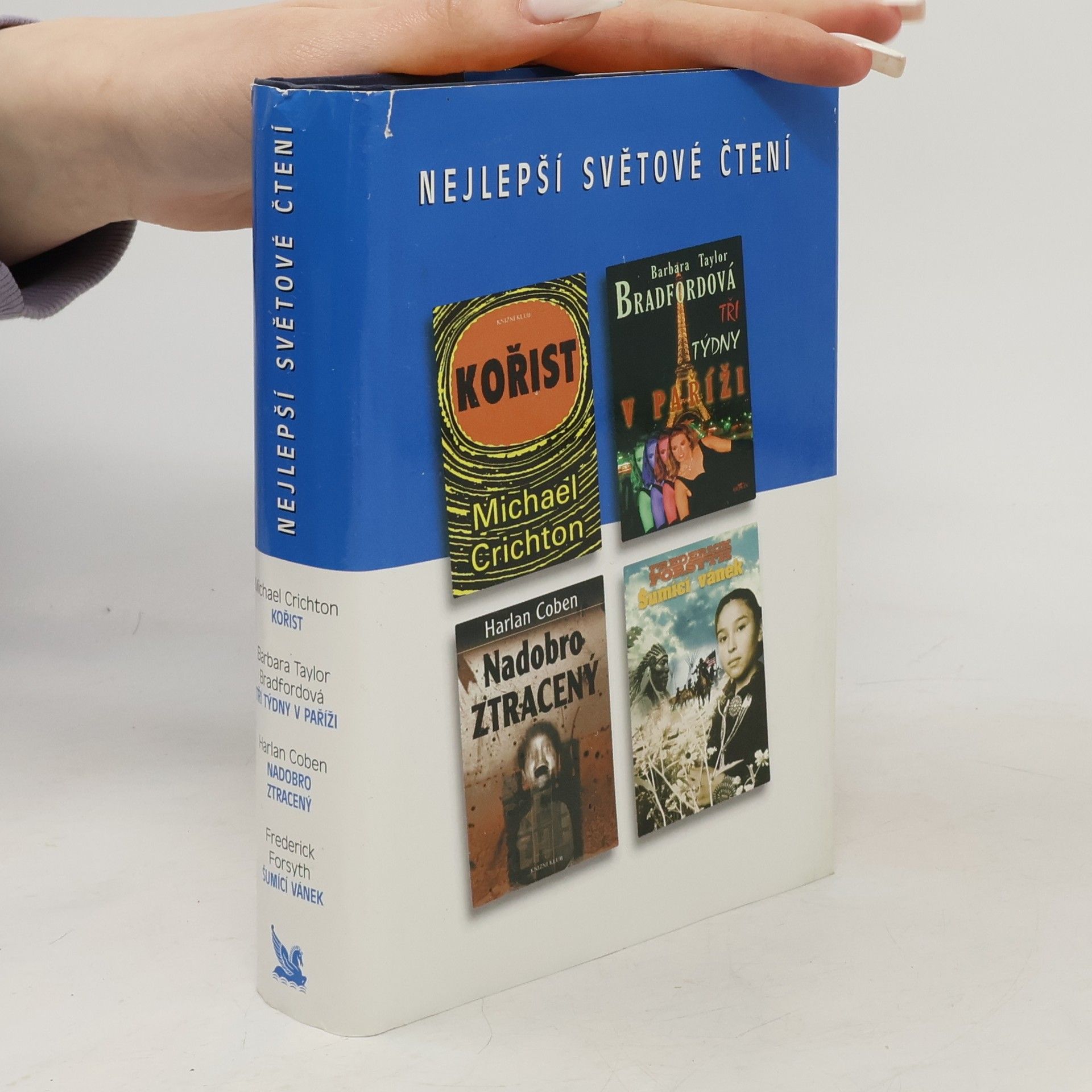 Nejlepší světové čtení: Kořist; Tři týdny v Paříži; Nadobro ztracený; Šumící vánek
