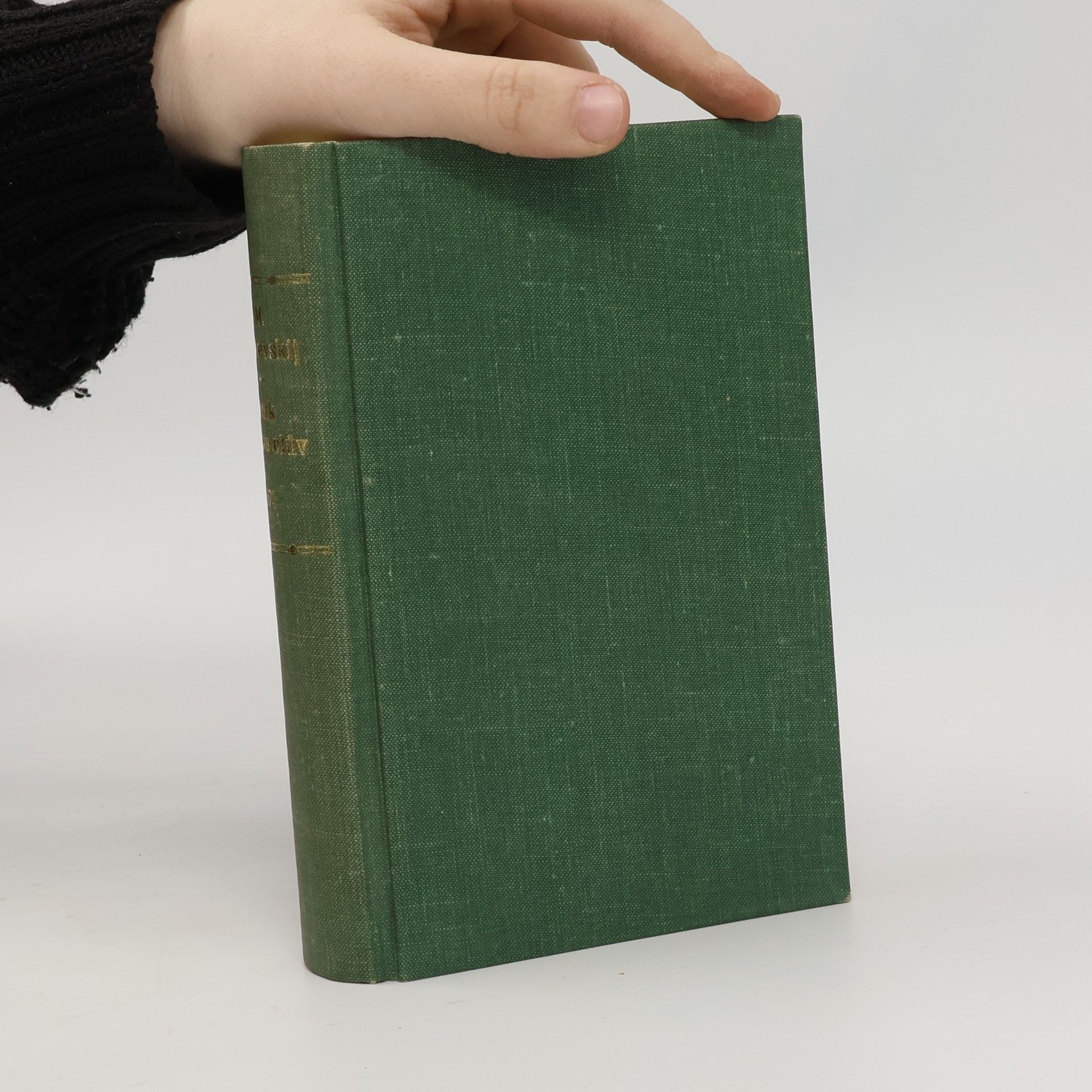 Fyodor Dostoyevsky Spisy F.M.Dostojevského. Svazek XXXVI.