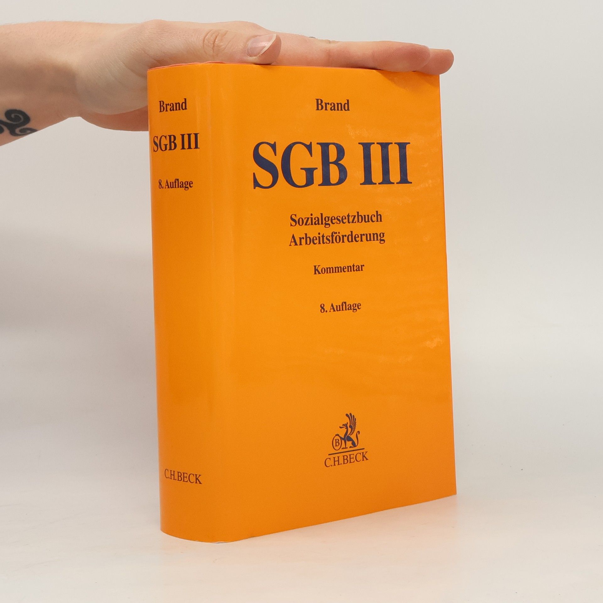 Jürgen Brand Sozialgesetzbuch, Arbeitsförderung, SGB III.