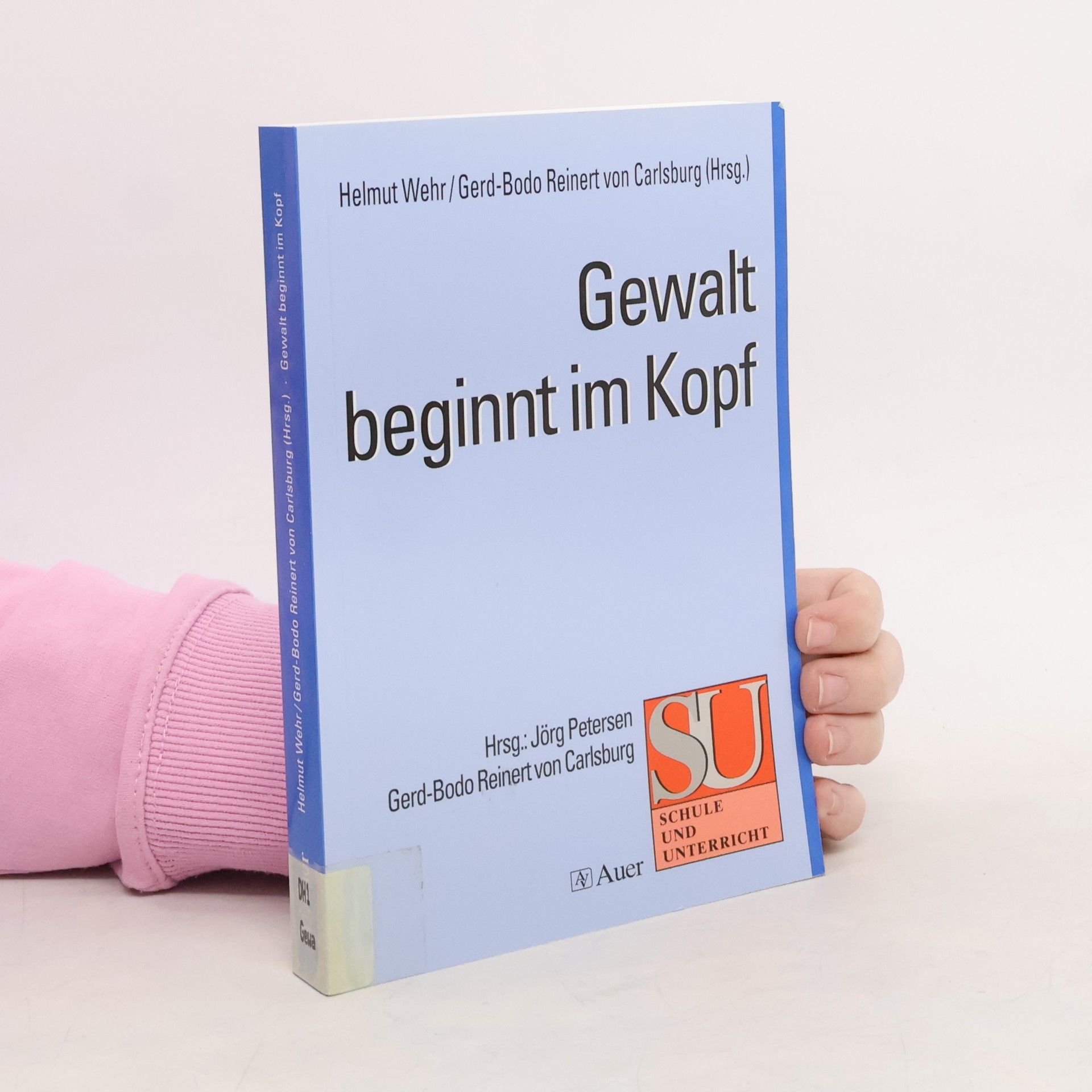 Helmut Wehr Gewalt beginnt im Kopf