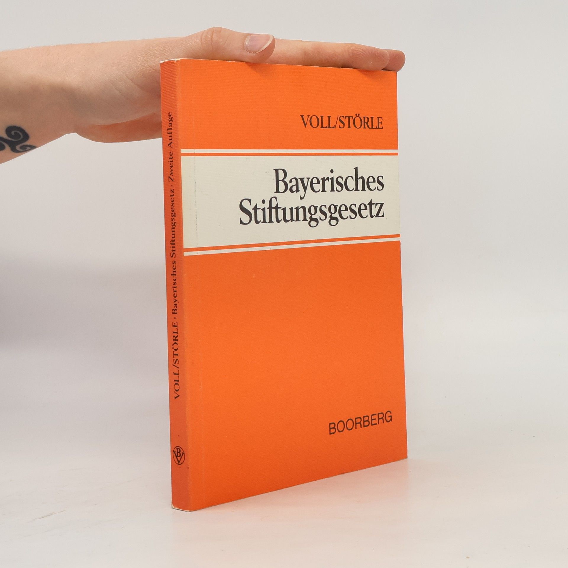 Johann Störle Bayerisches Stiftungsgesetz