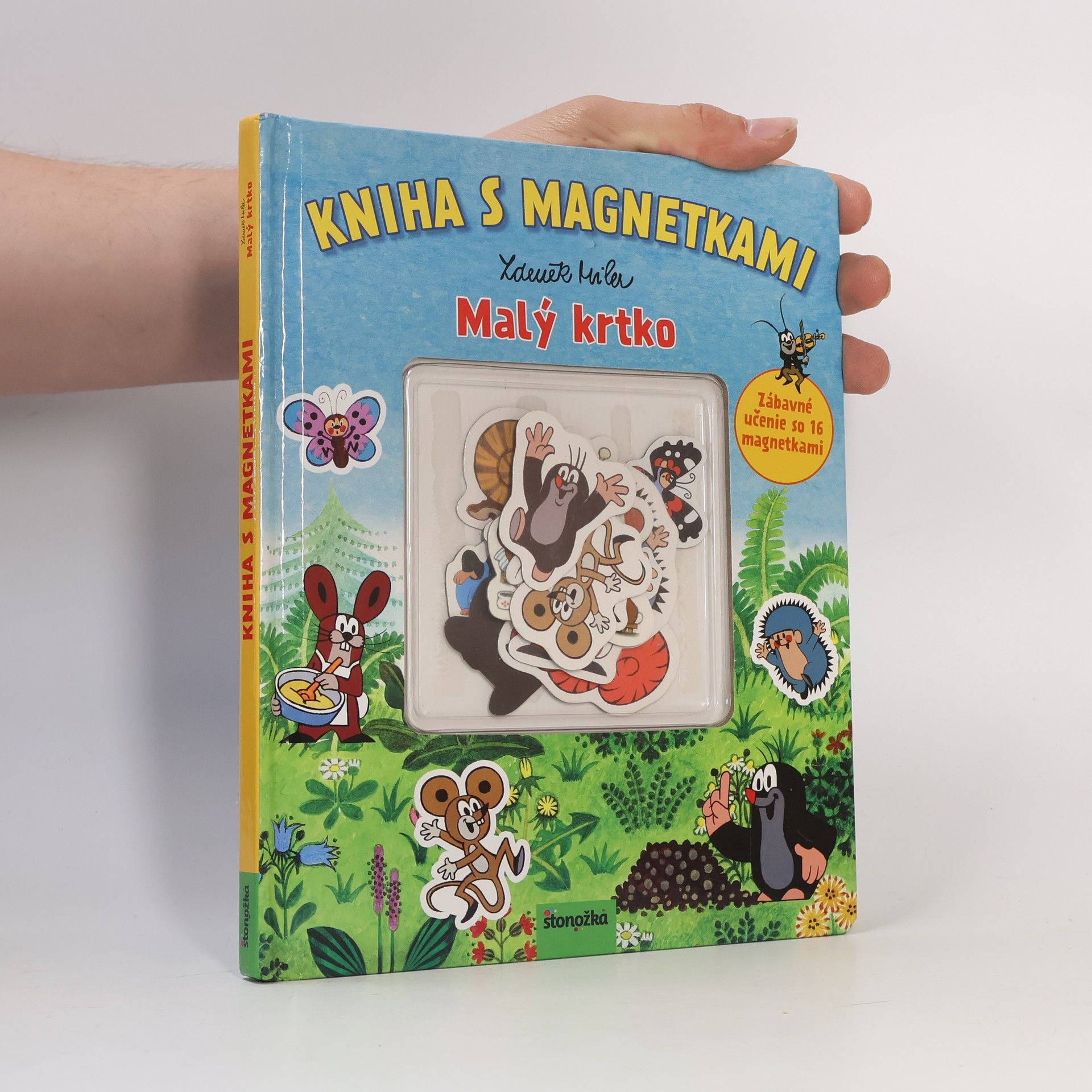 Zdeněk Miler Malý krtko - kniha s magnetkami