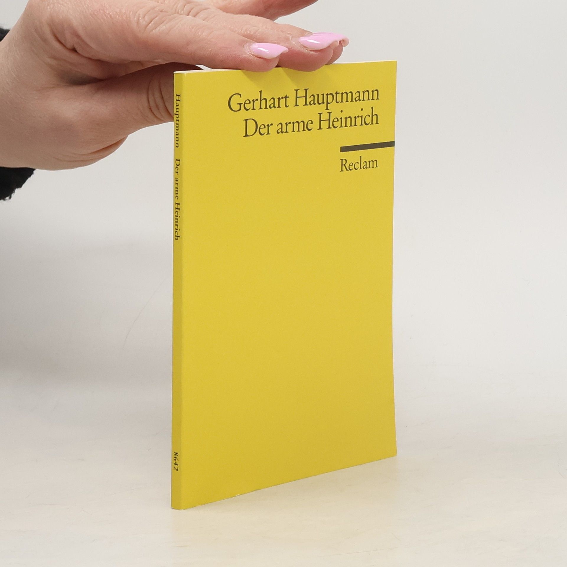 Gerhart Hauptmann Der arme Heinrich