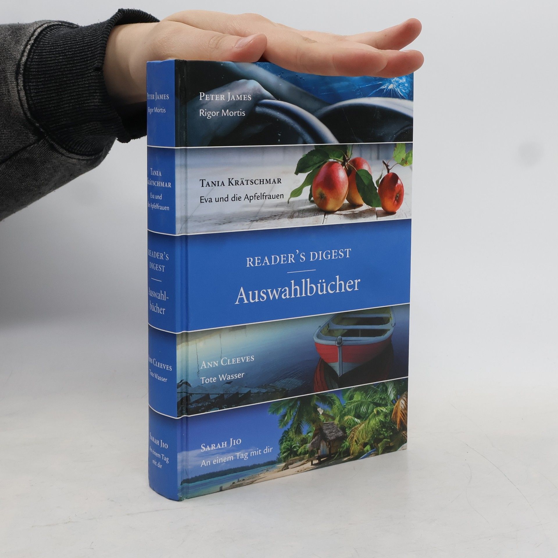 AA.VV. Readers Digest Auswahlbücher - Rigor Mortis, Eva und die Apfelfrauen, Tote Wasser, An einem Tag mit dir