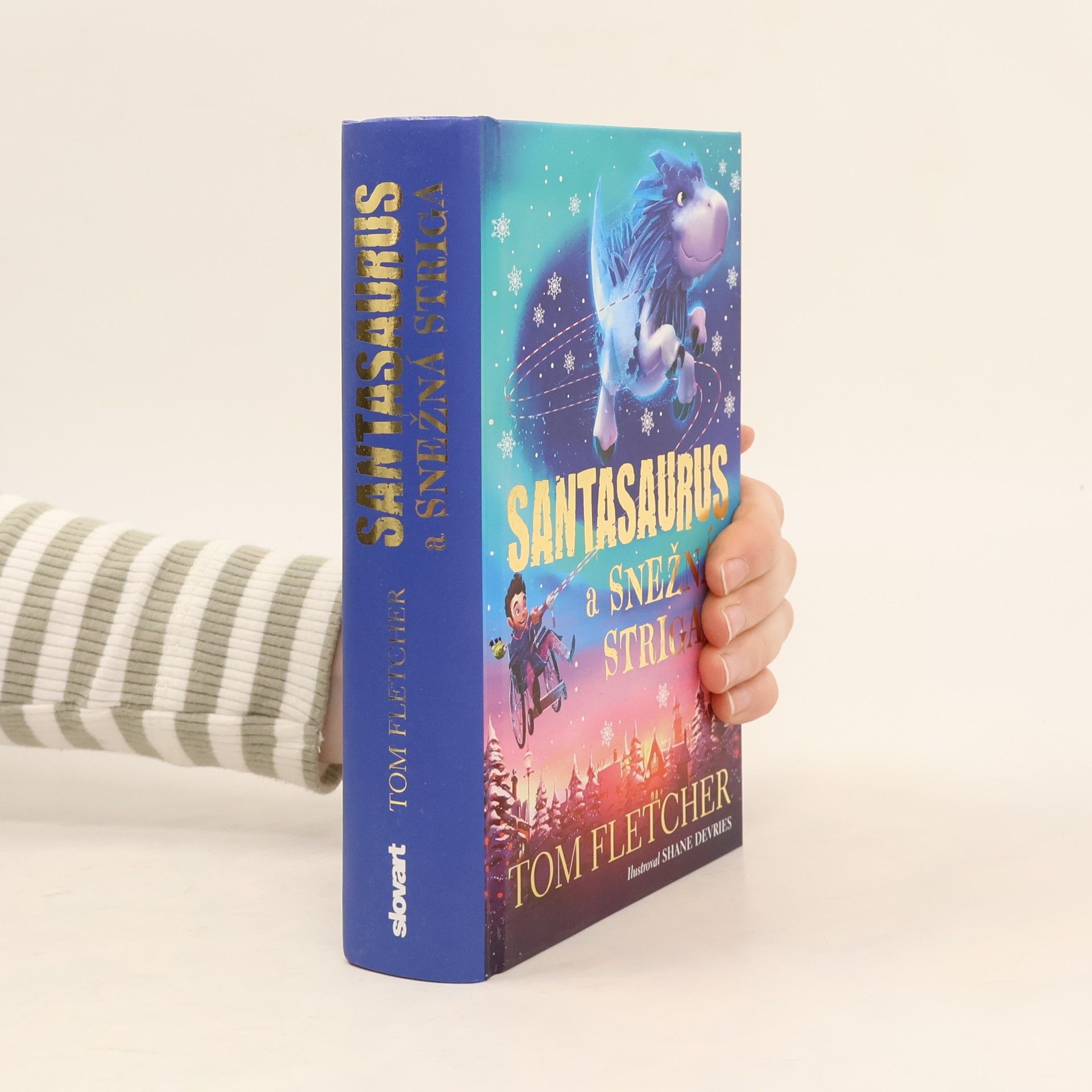 Tom Fletcher Santasaurus a snežná striga