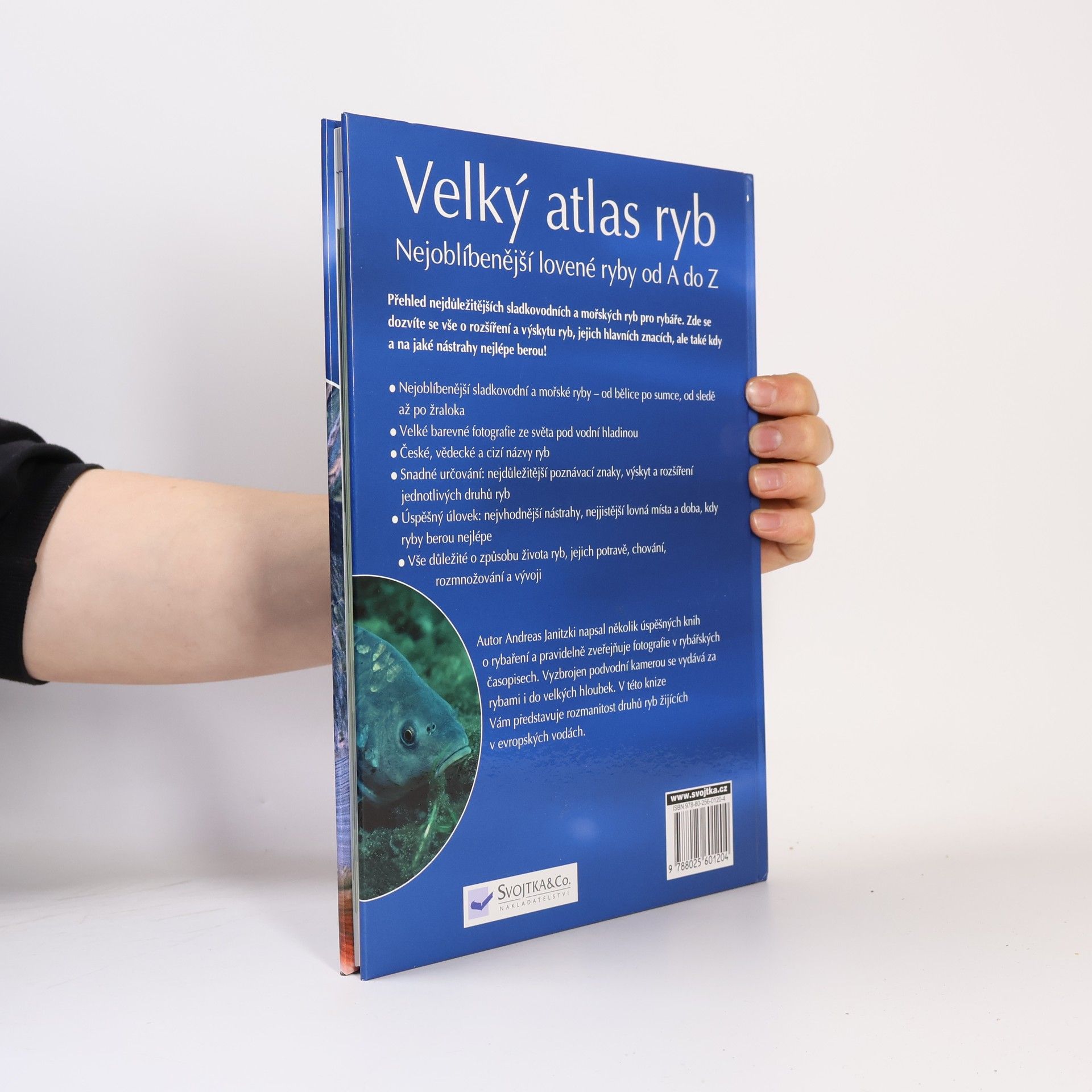 Andreas Janitzki Velký atlas ryb : nejoblíbenější lovené ryby od A do Z