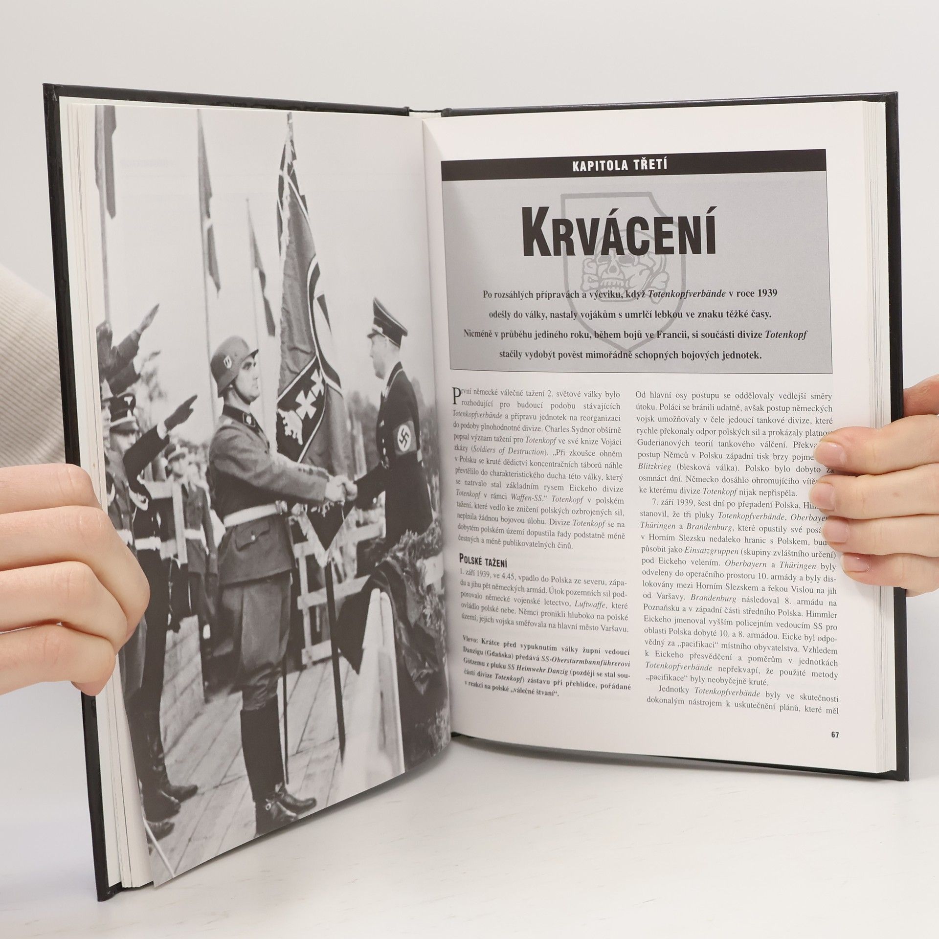 Chris Mann SS-Totenkopf: Historie divize s umrlčí lebkou ve znaku 1939-45