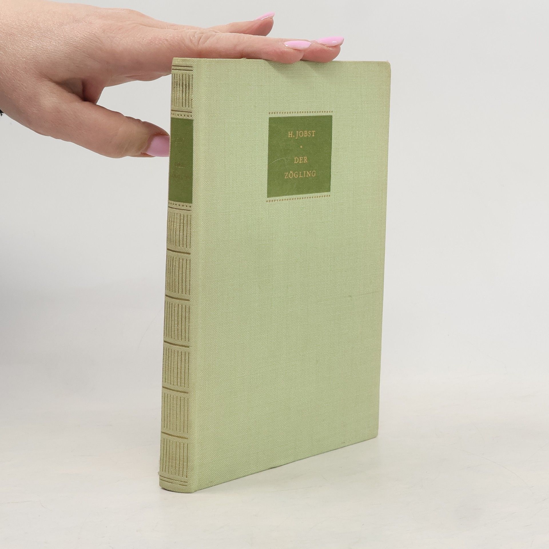 Herbert Jobst Der Zögling