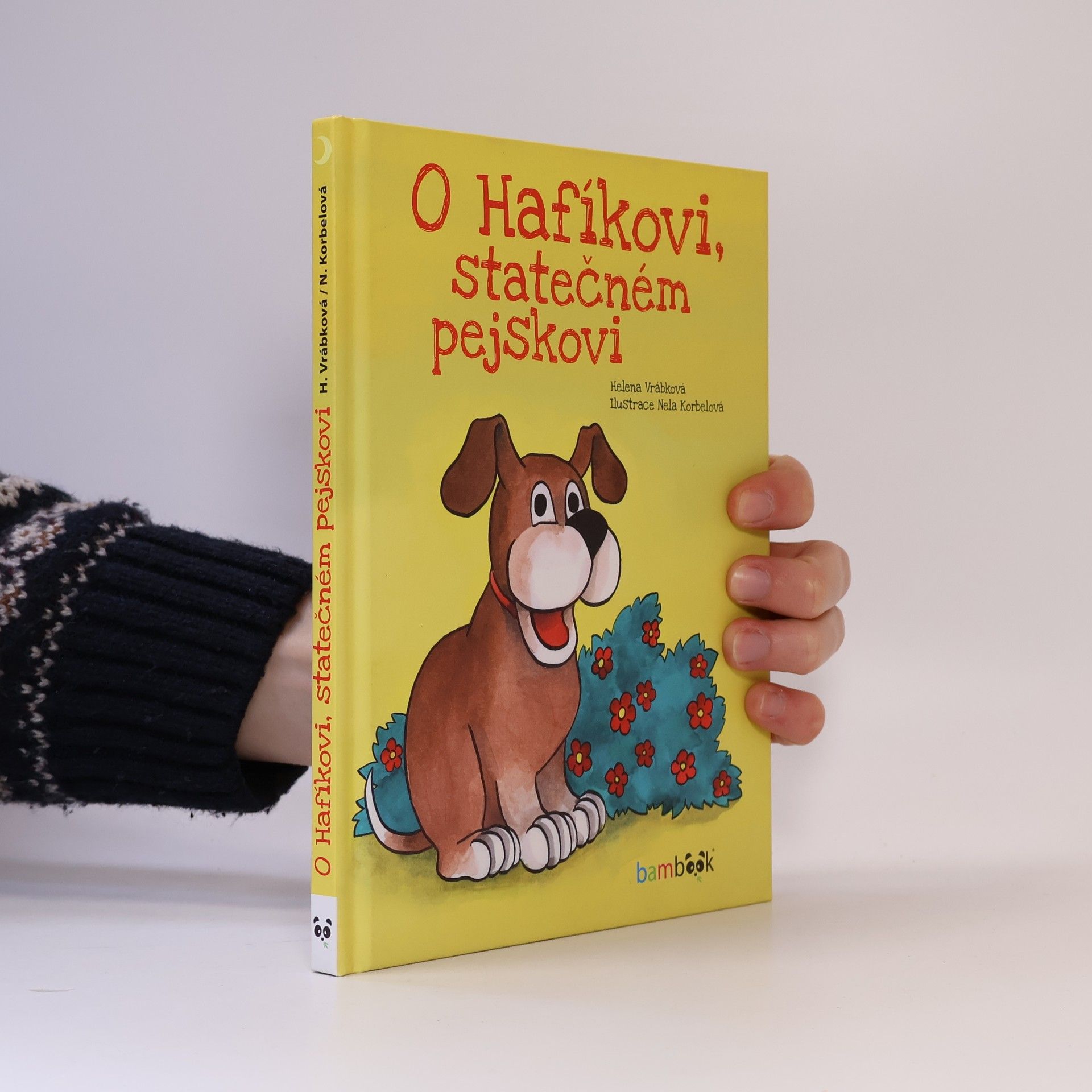 Helena Vrábková O Hafíkovi, statečném pejskovi