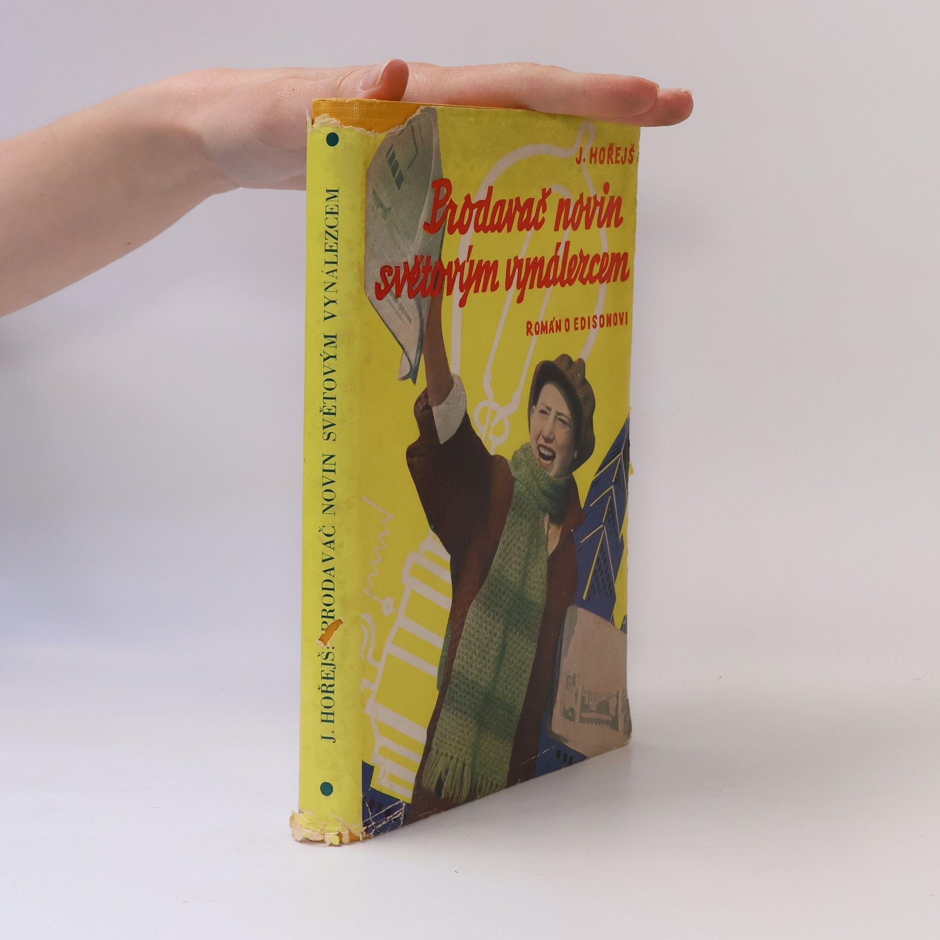 Jaromír Hořejš Prodavač novin světovým vynálezcem