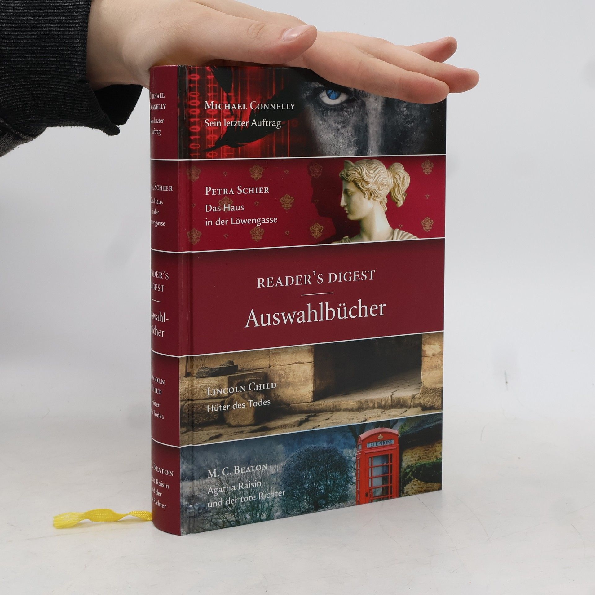 Auswahlbücher. Sein letzer Aufrag. Das Haus in der Löwengasse. Hünter des Todes. Agatha Raisin und der tote Richter