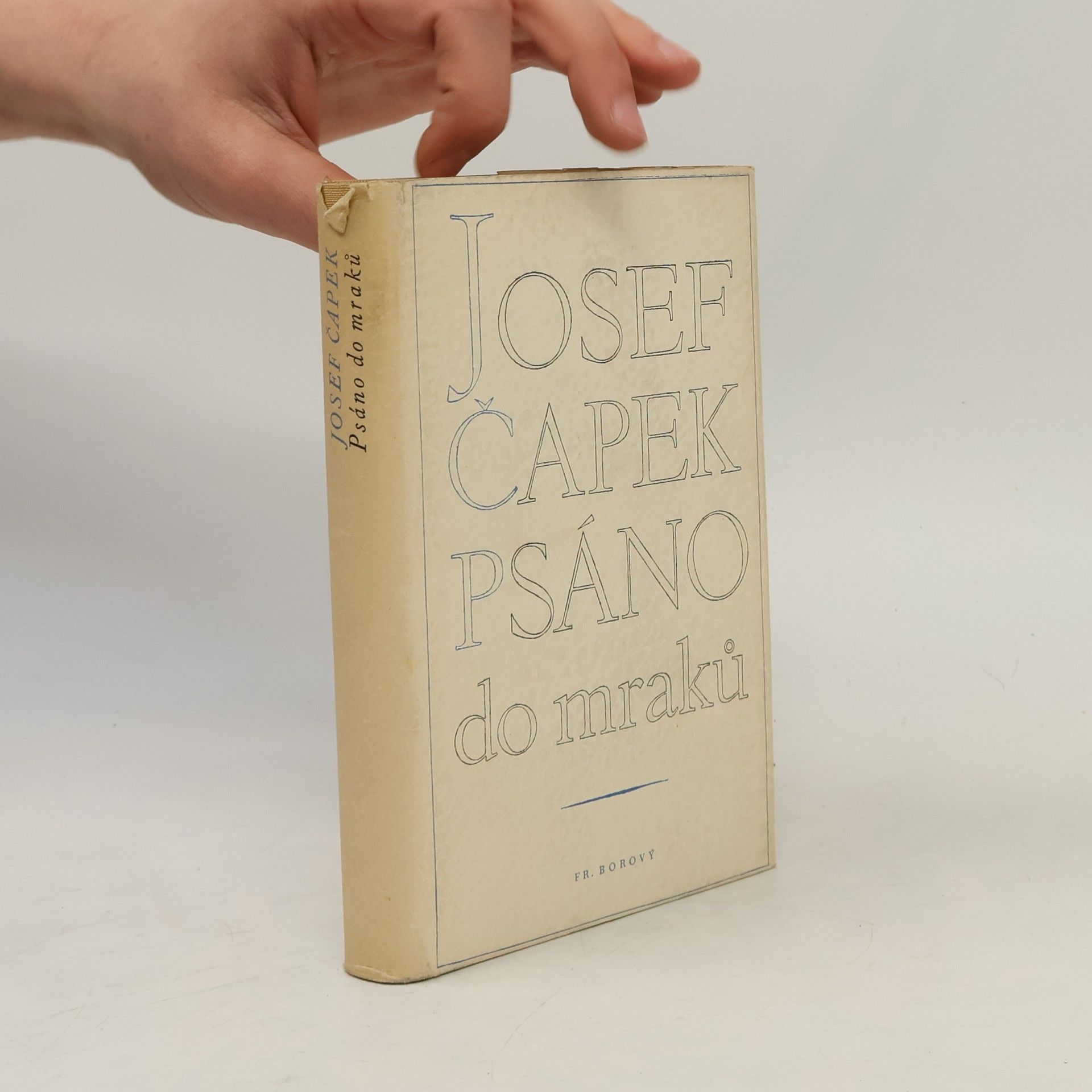 Josef Čapek Psáno do mraků: 1936-1939