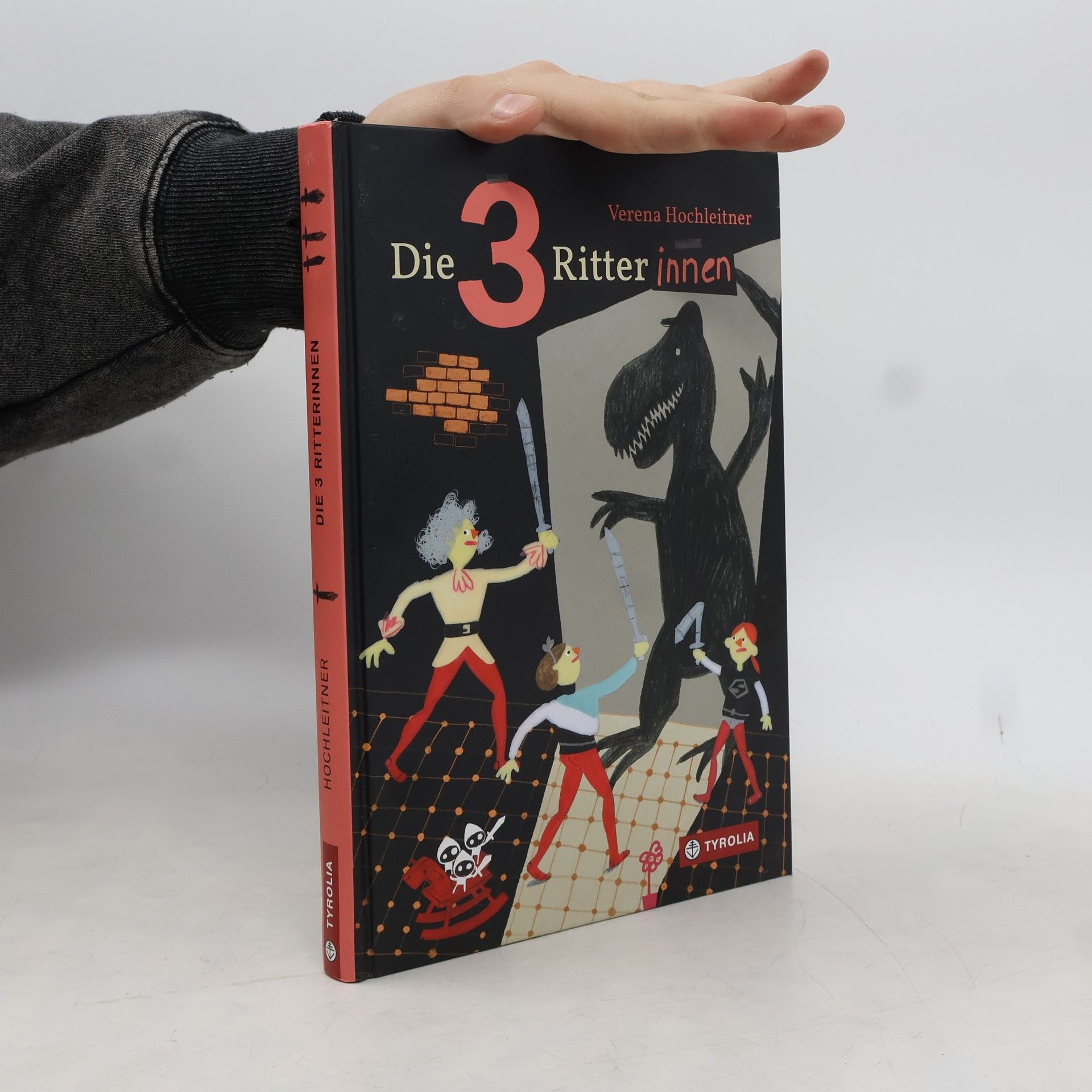 Verena Hochleitner Die 3 Ritterinnen. Wenn das Stiegenhaus zur Ritterburg wird - über die Kraft der Fantasie. Kurze Kapitel, großes Vergnügen. Ab 8 Jahren