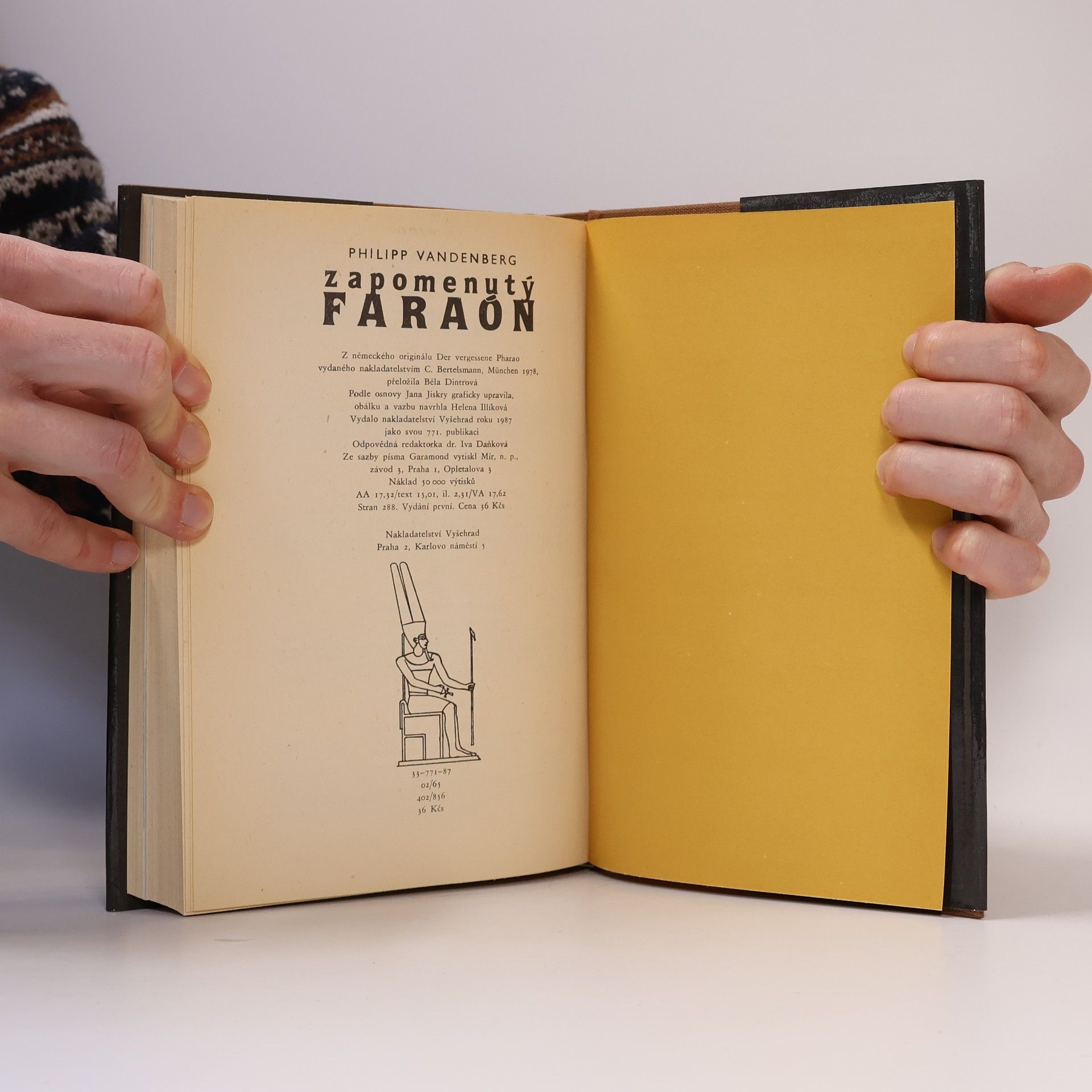 Philipp Vandenberg Zapomenutý faraon
