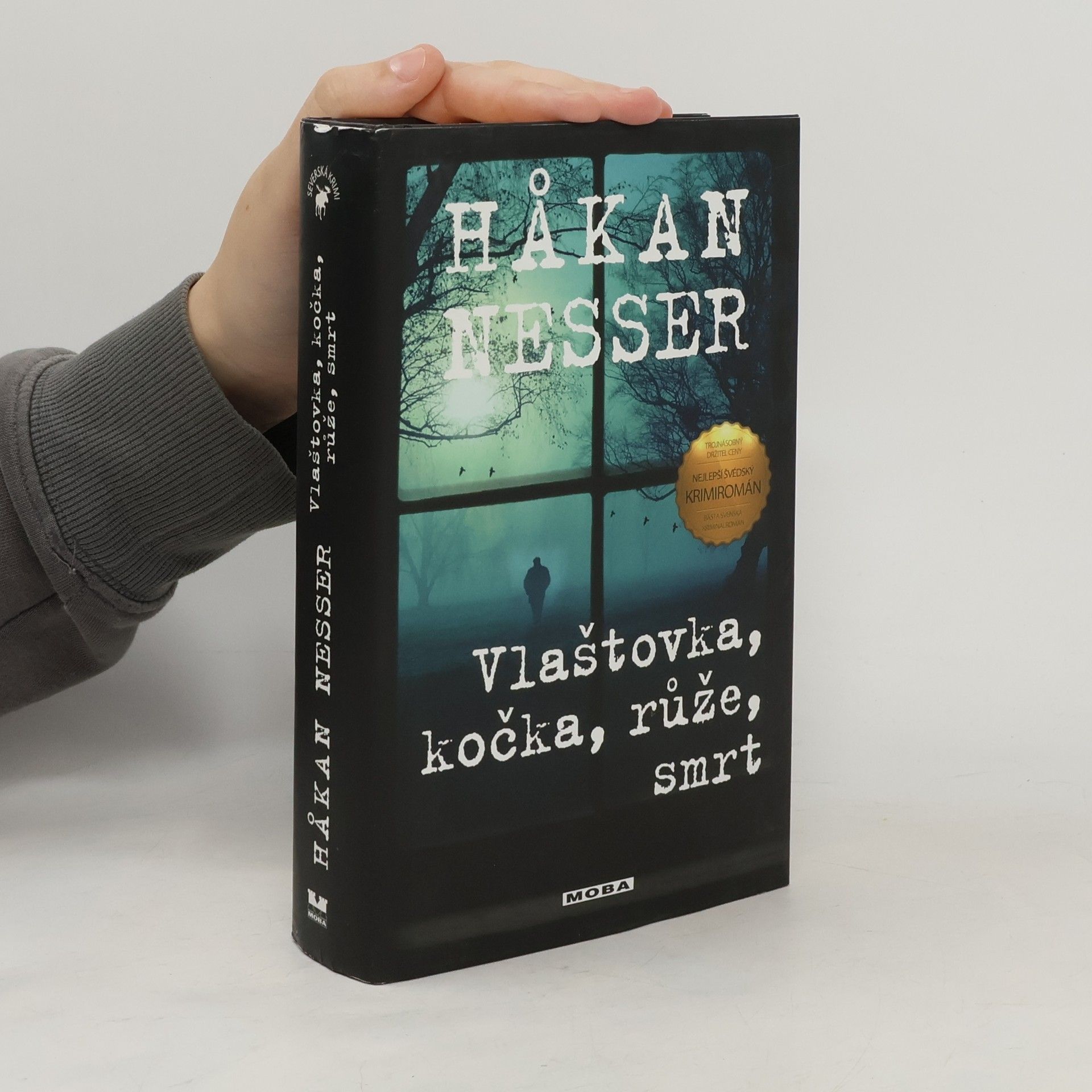 Håkan Nesser Vlaštovka, kočka, růže, smrt