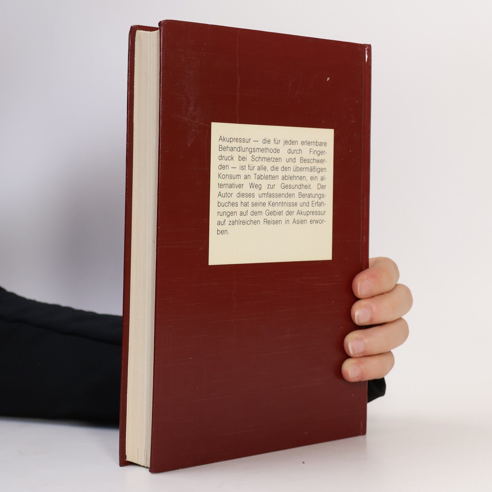Various authors Das Große Akupressur Buch. Schmerzfrei ohne Tabletten