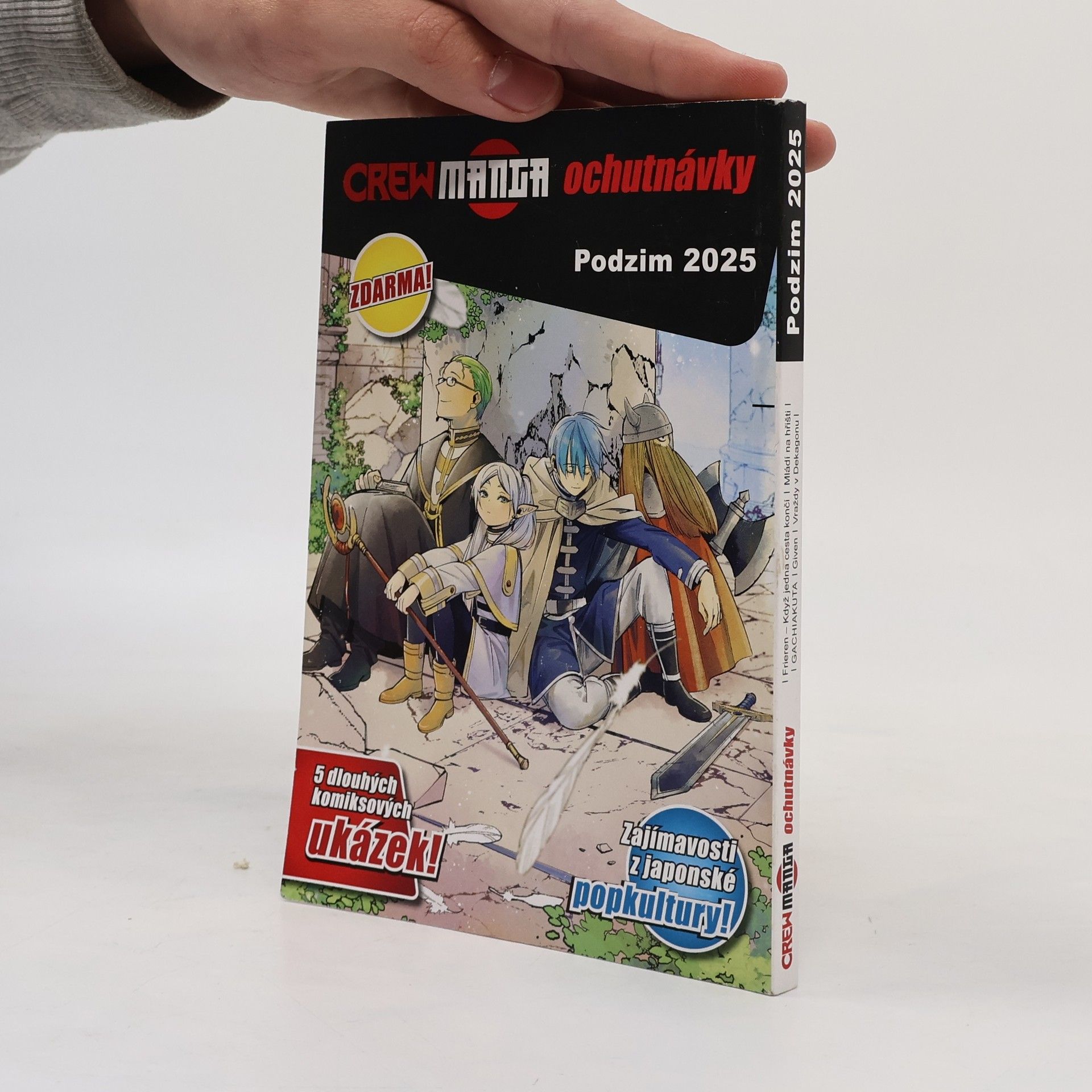 Kolektiv autorů Crew manga ochutnávky. Podzim 2025