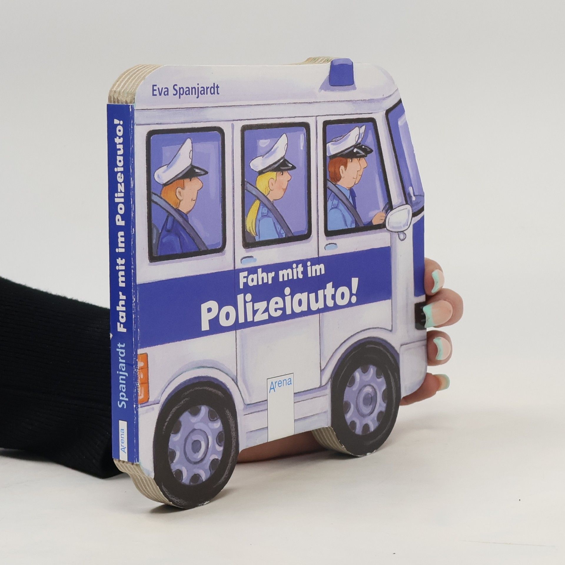 Eva Spanjardt Fahr mit im Polizeiauto!