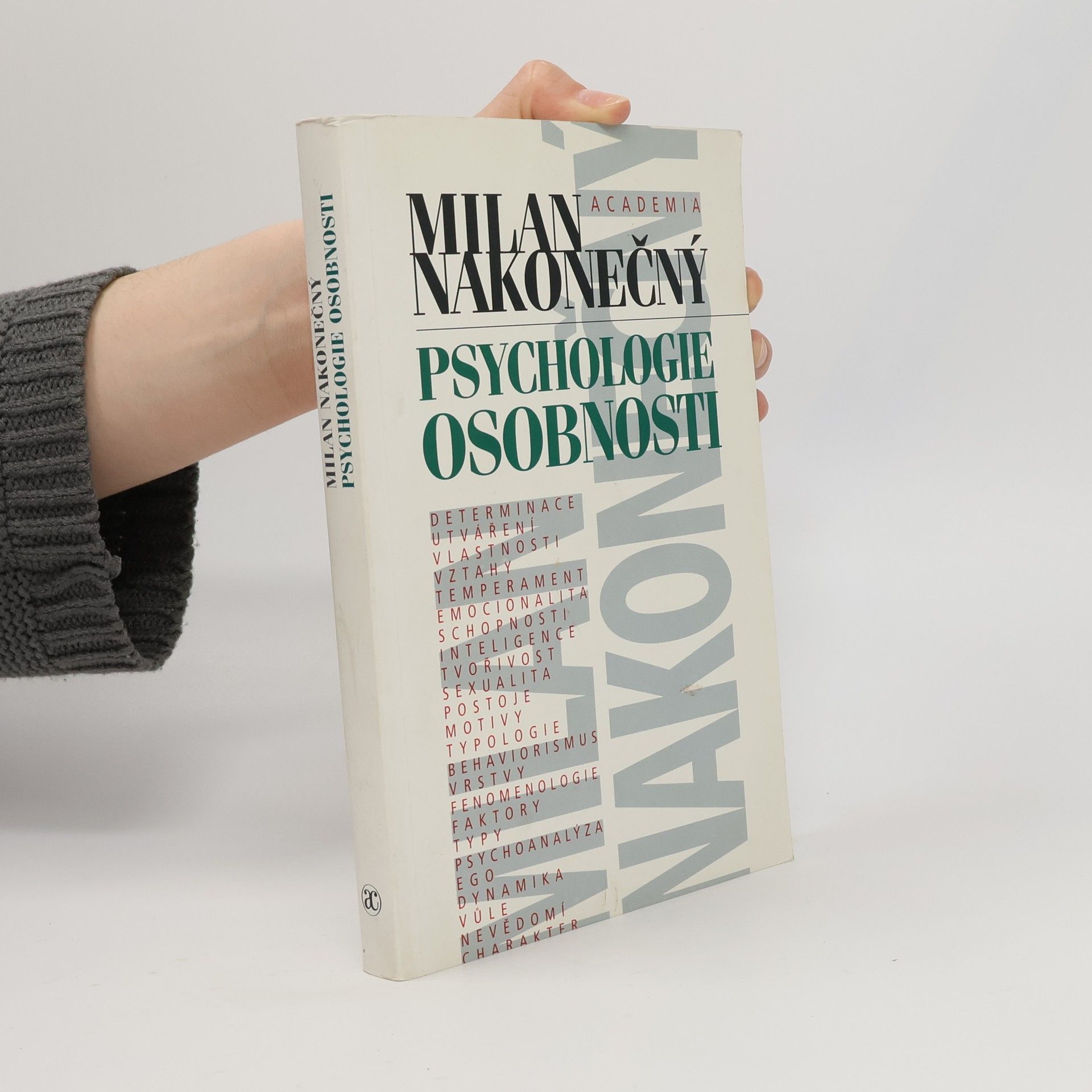 Milan Nakonečný Psychologie osobnosti