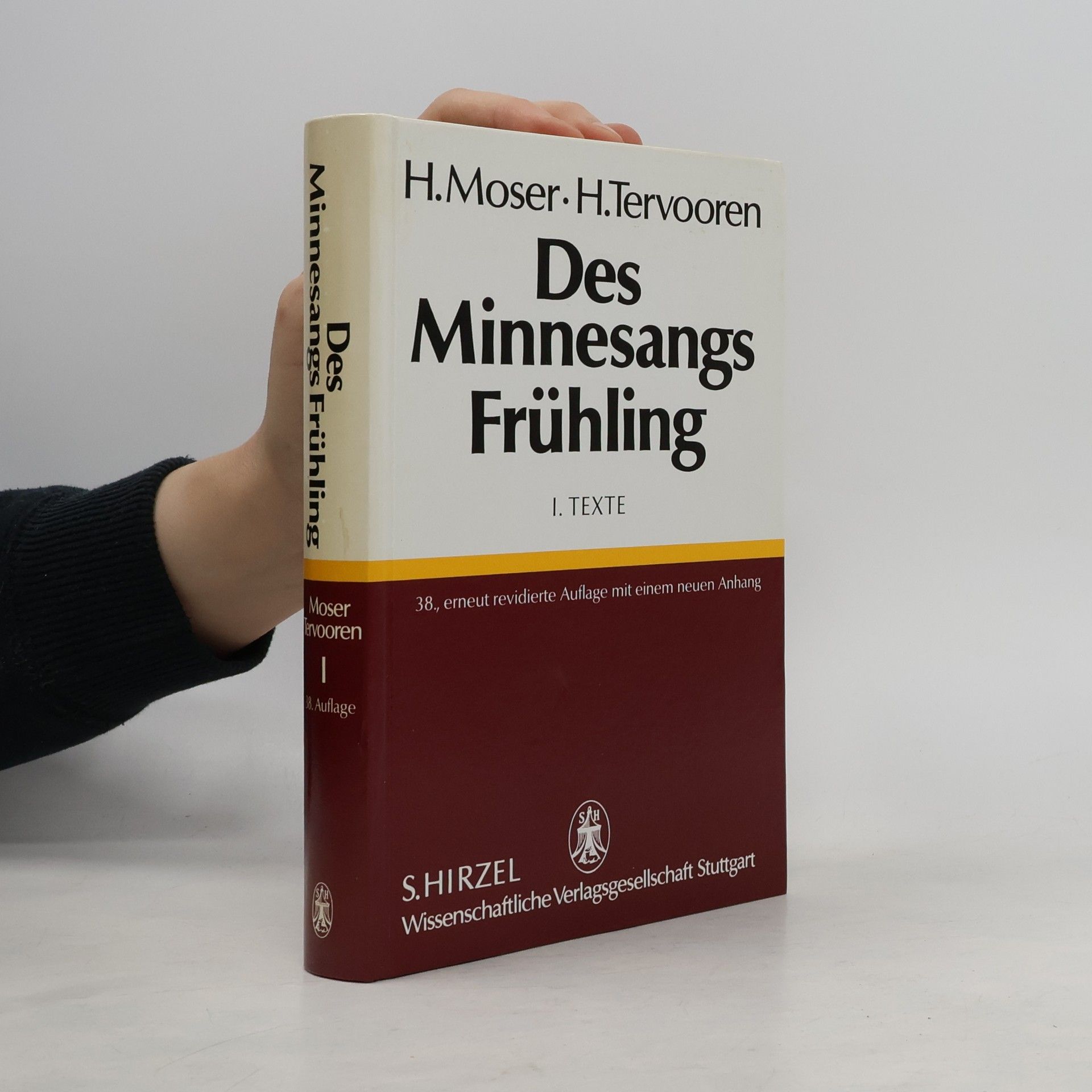 Des Minnesangs Frühling, I. Texte